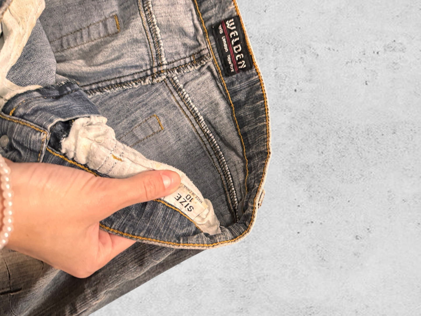 Lågmidjade jeans stl: XXS