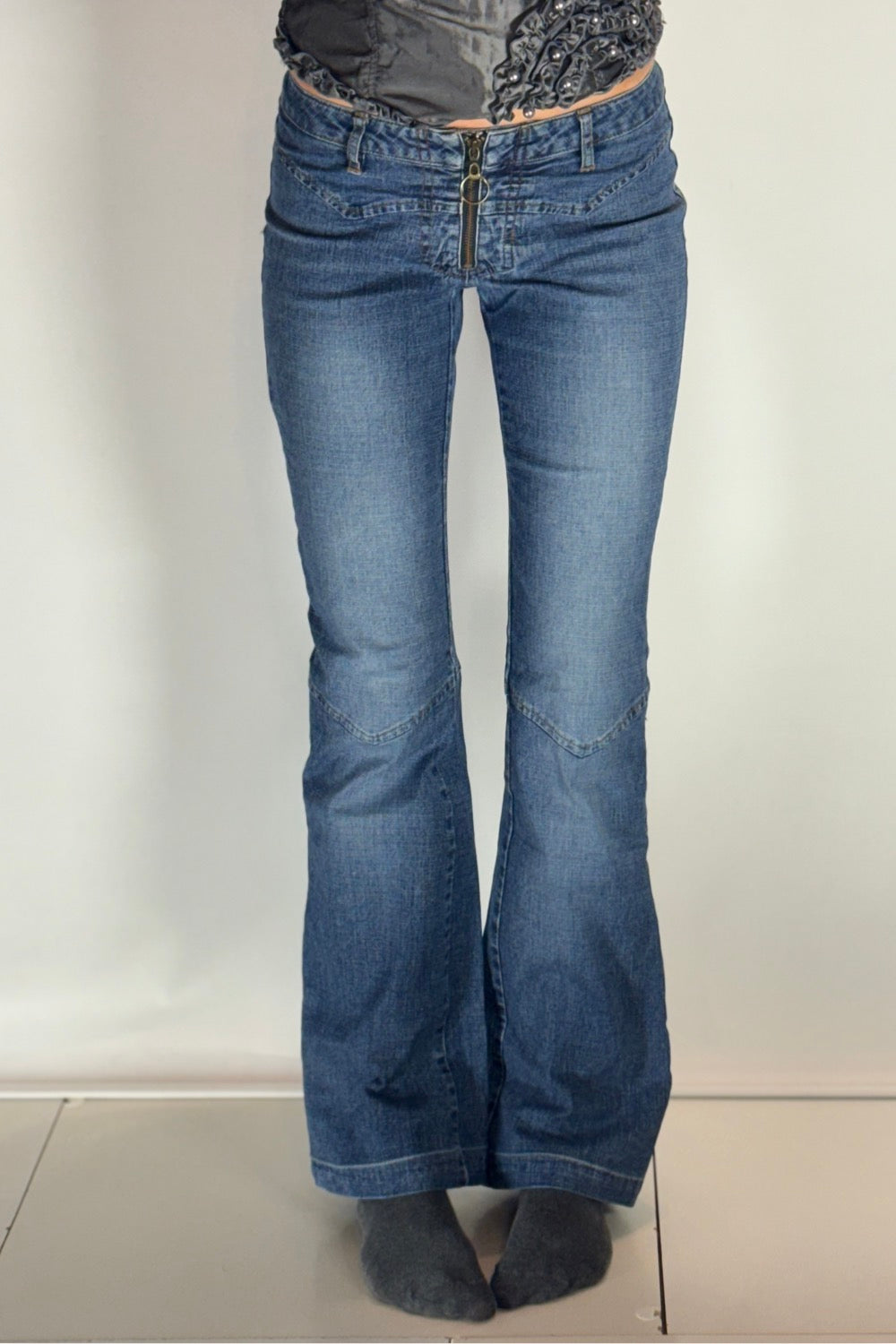 Lågmidjade jeans stl: XS