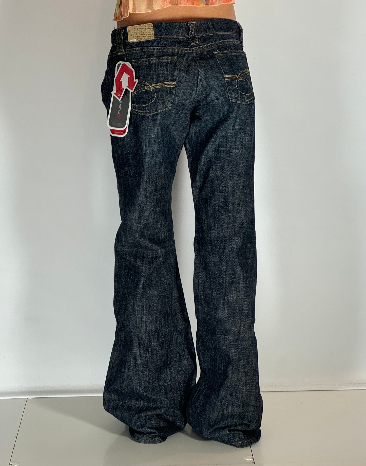 Lågmidjade jeans stl: M