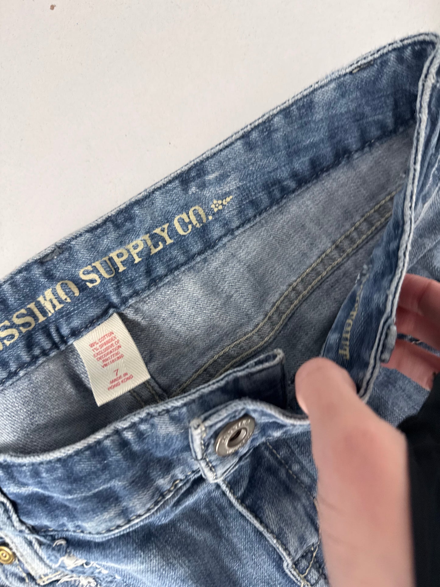 Lågmidjade jeans stl: S