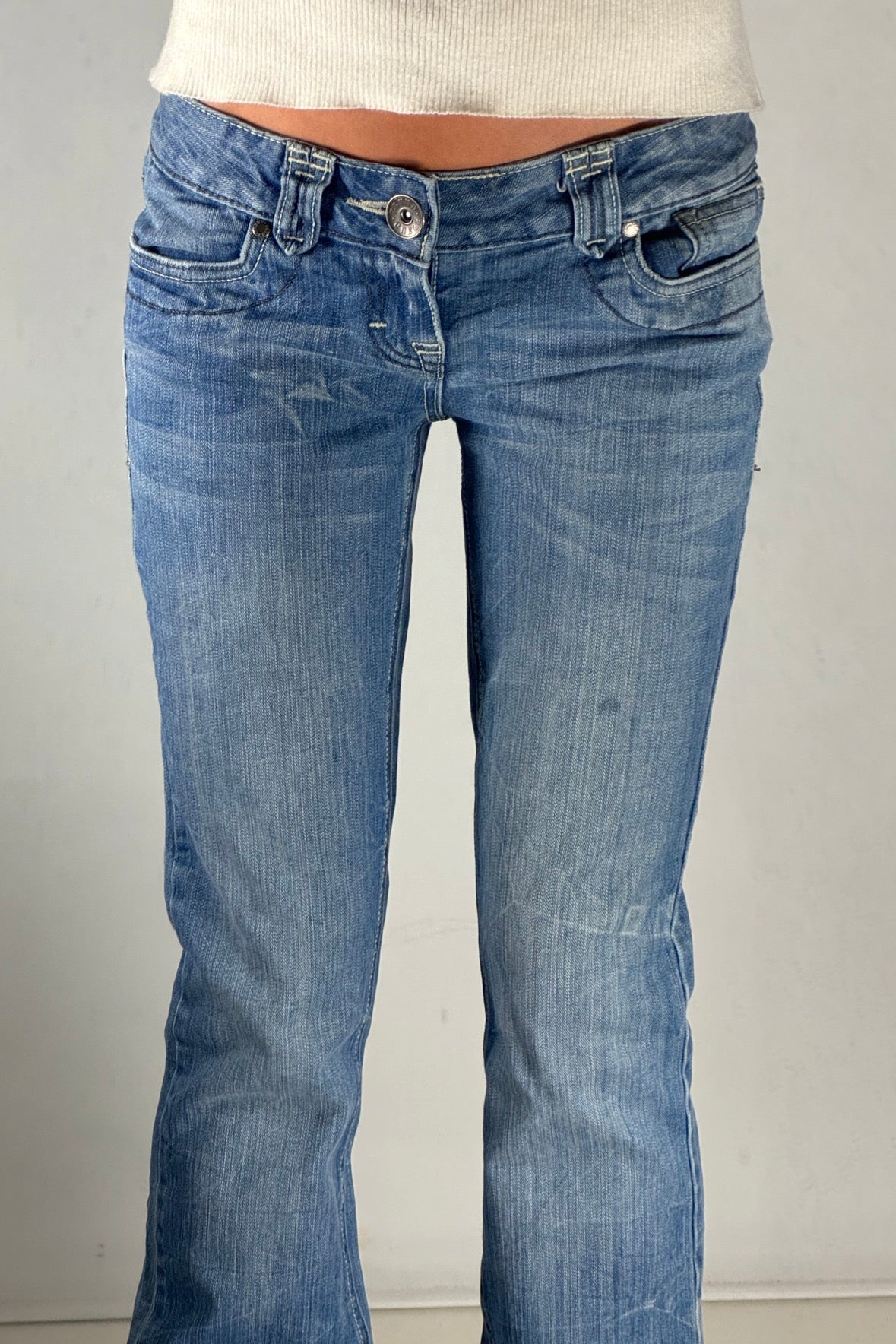 Lågmidjade jeans stl: XS