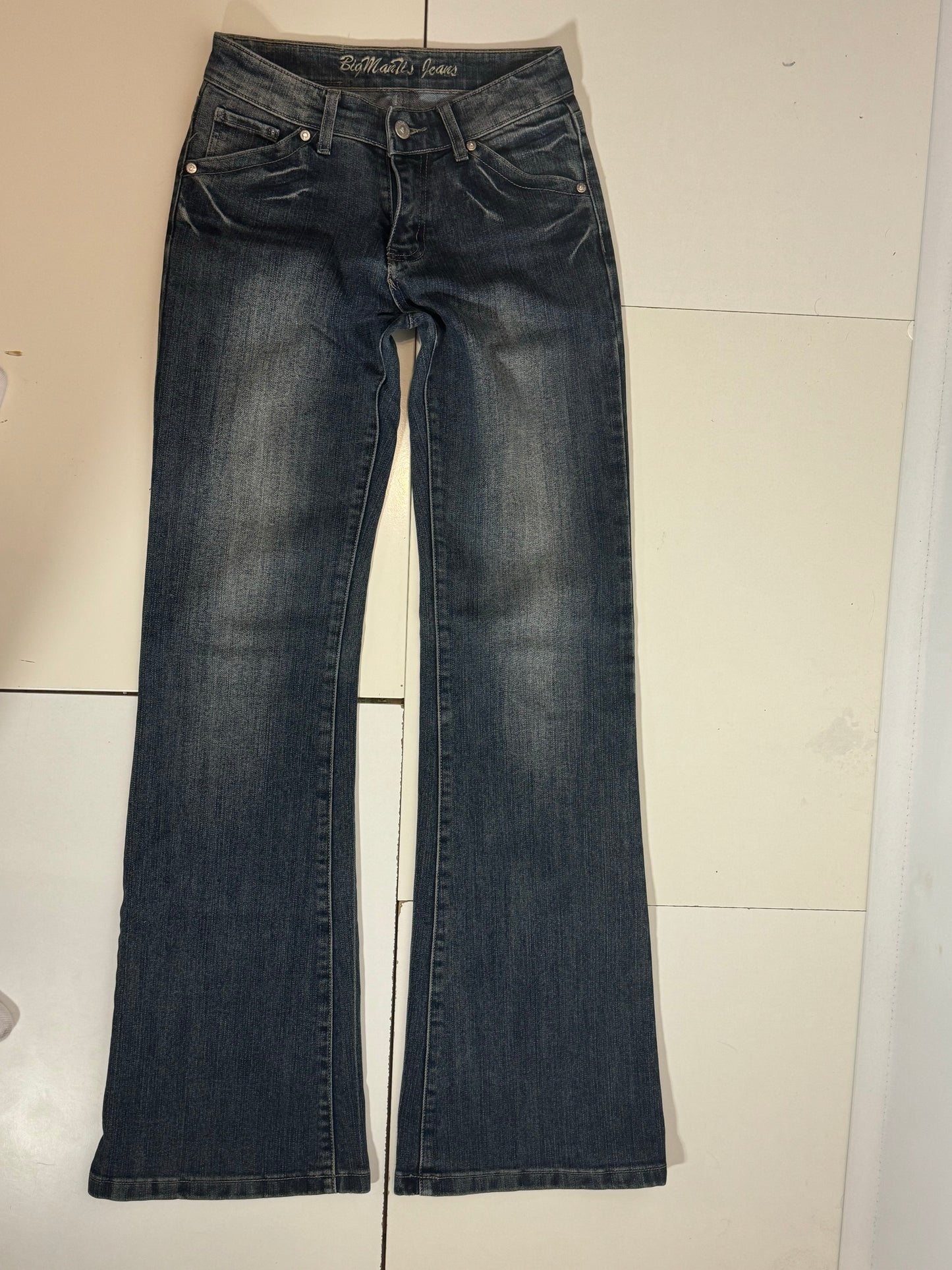 Utsvängda jeans stl: XXS