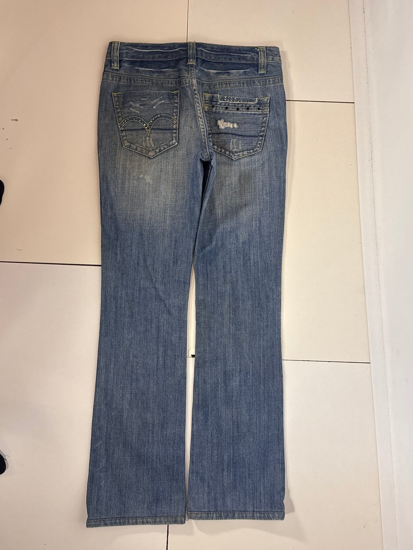 Lågmidjade jeans stl: XS