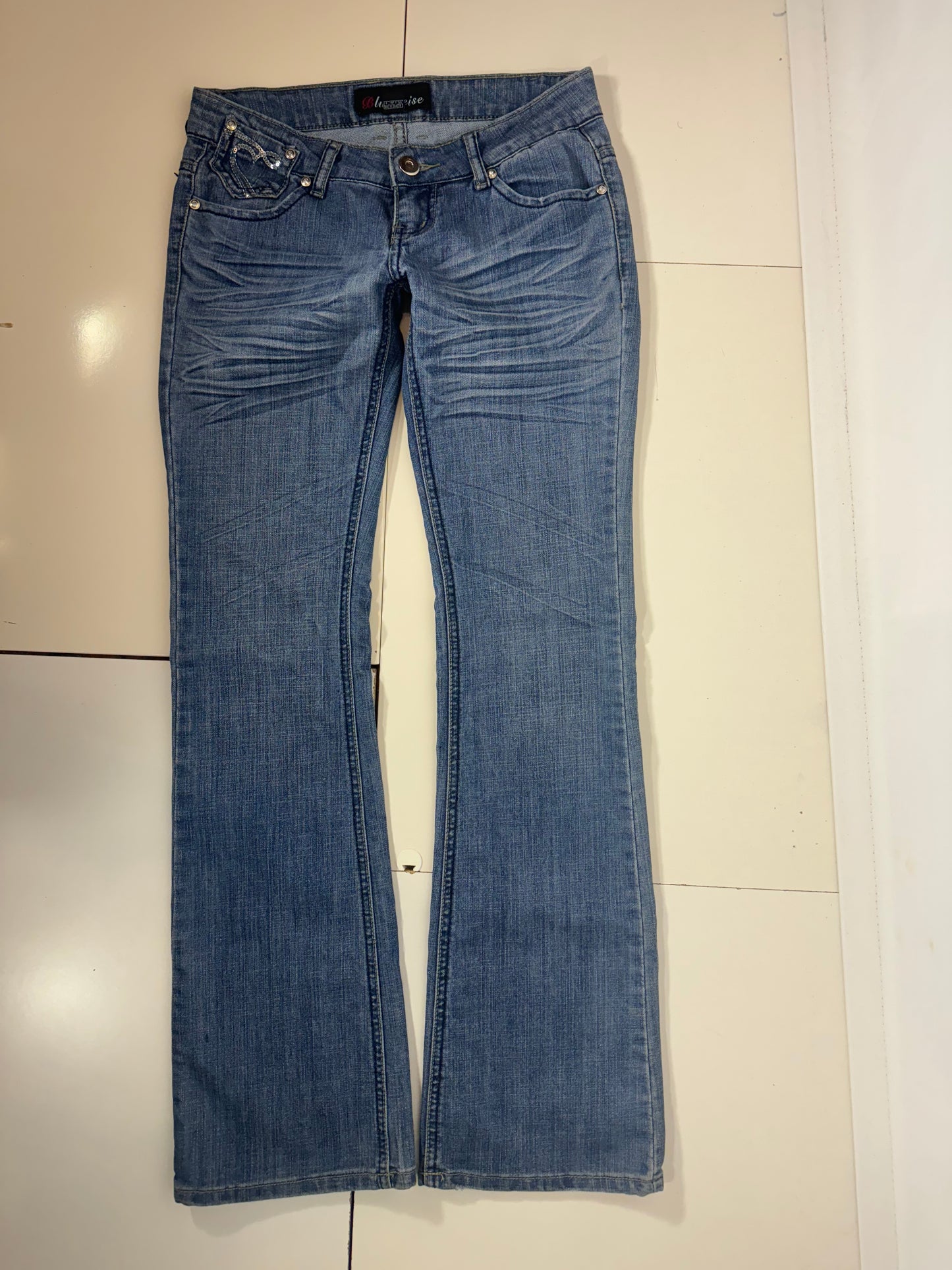 Lågmidjade jeans stl: XS/S