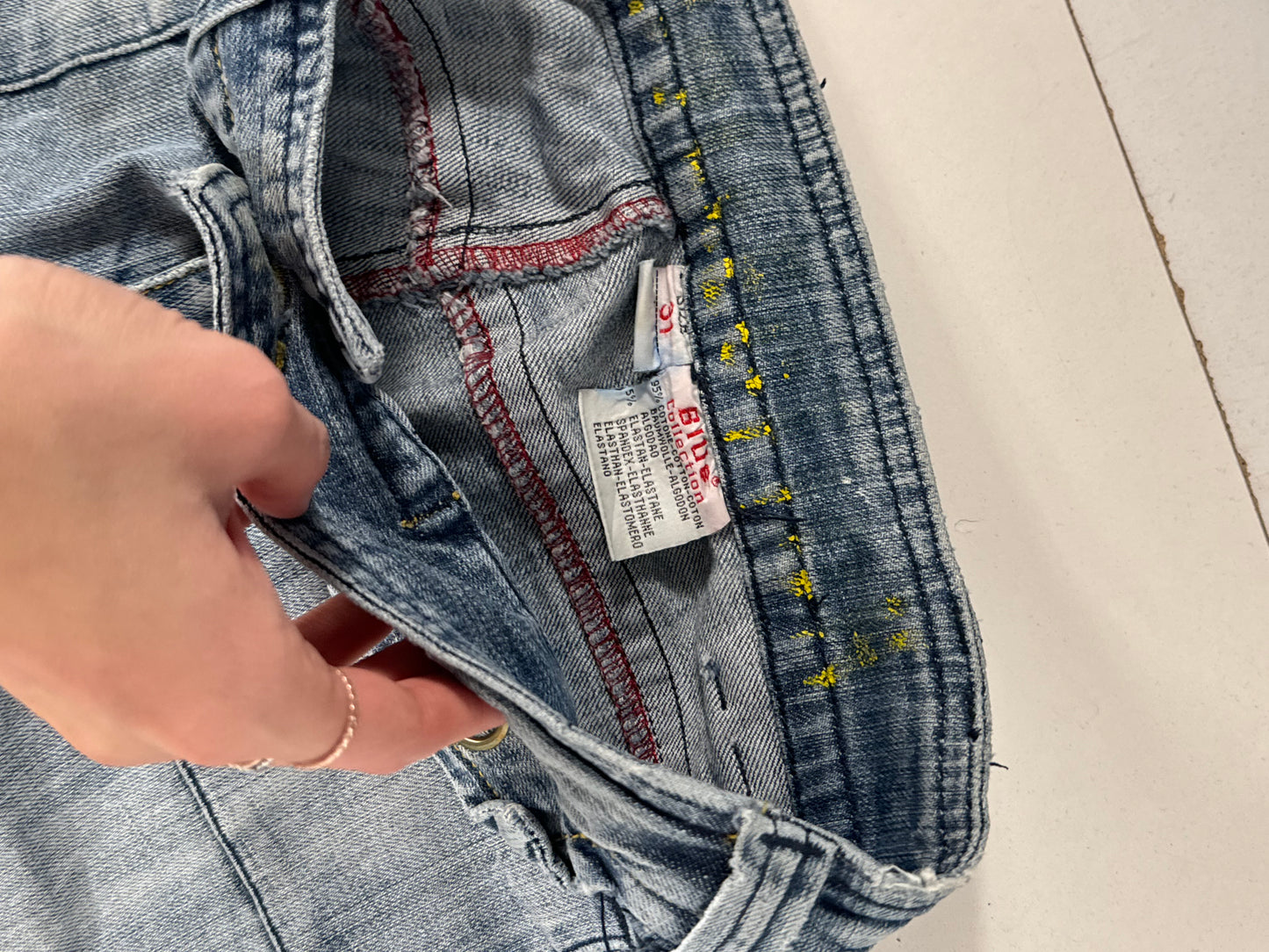 Lavtaljede jeans str: S