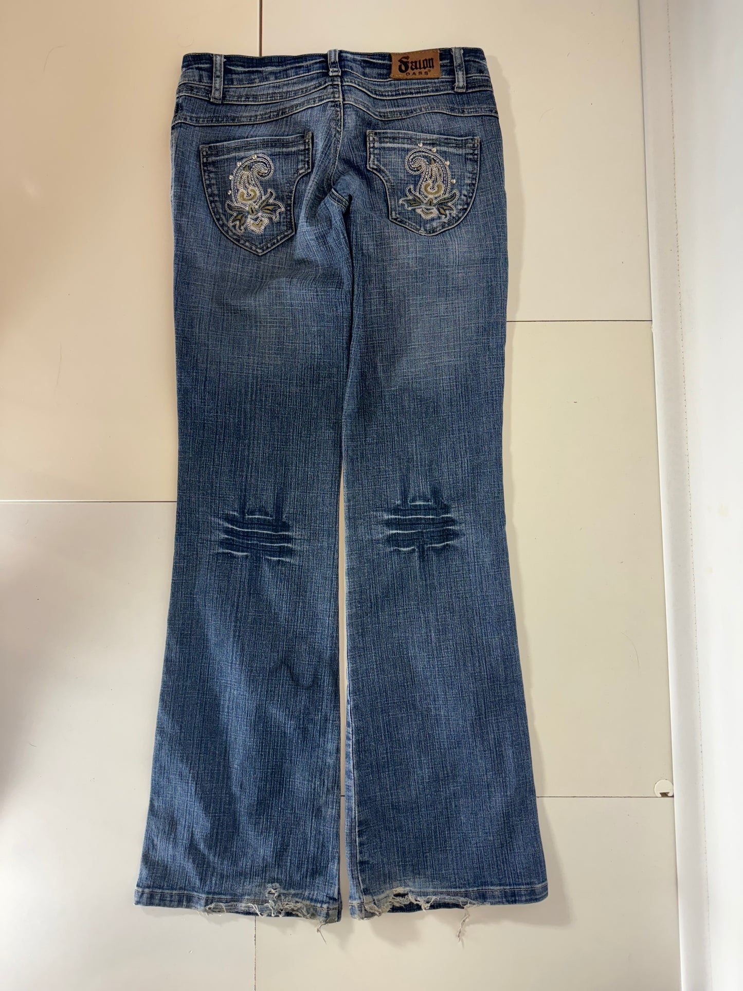 Lågmidjade jeans stl: XS
