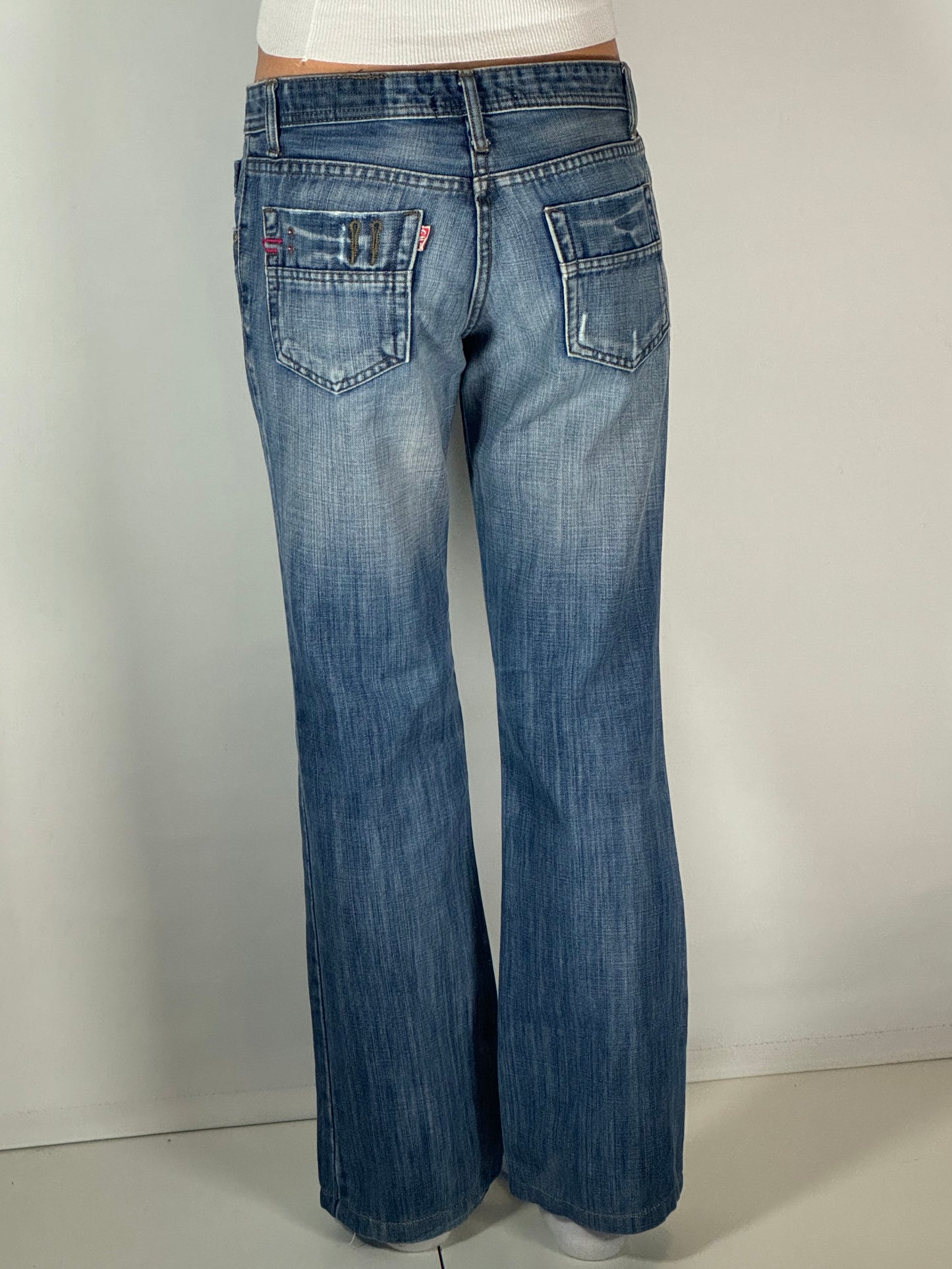 Lågmidjade jeans stl: S