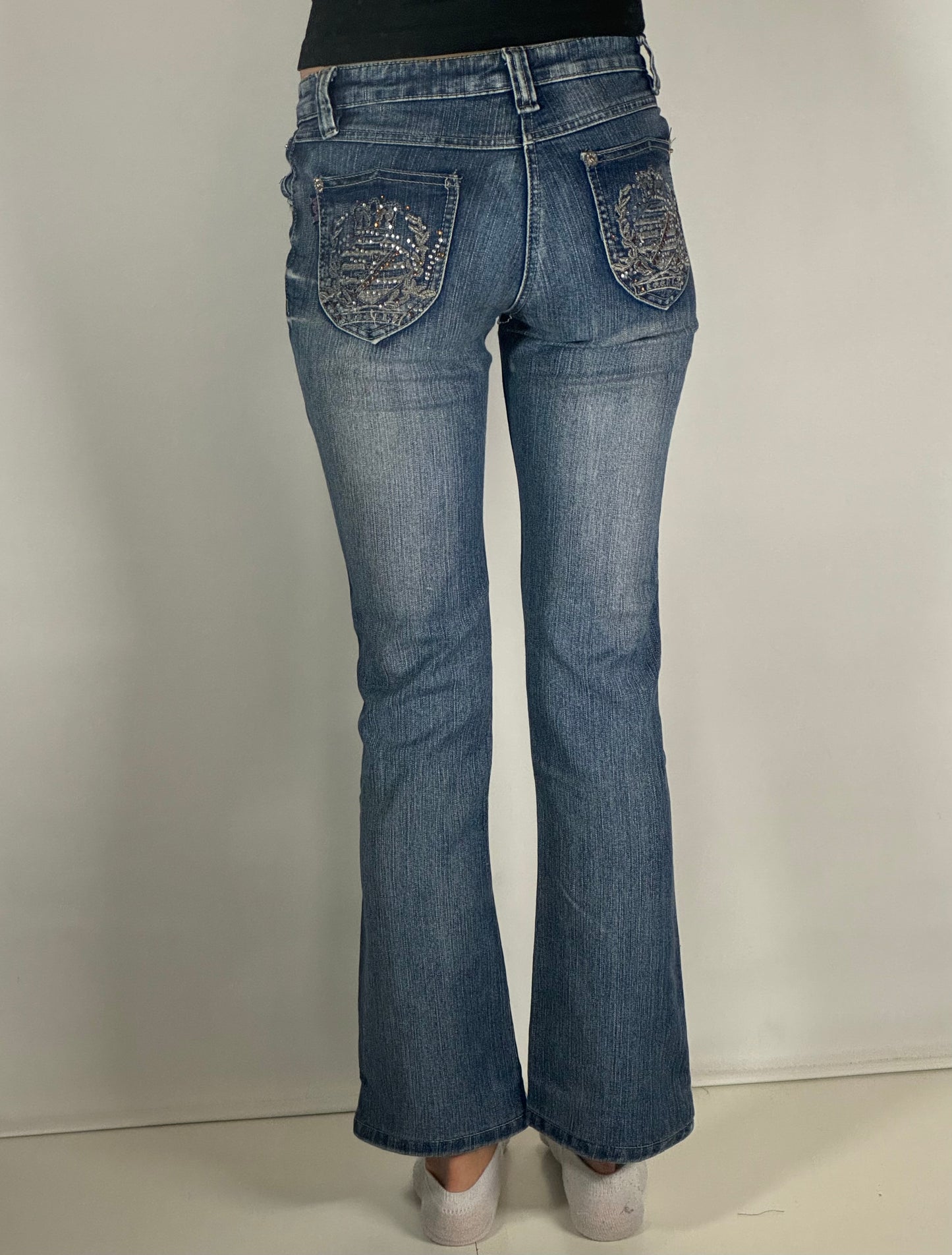 Lågmidjade jeans stl: XXS