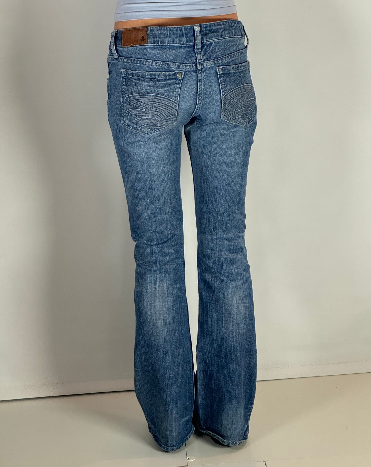 Lågmidjade jeans stl: S