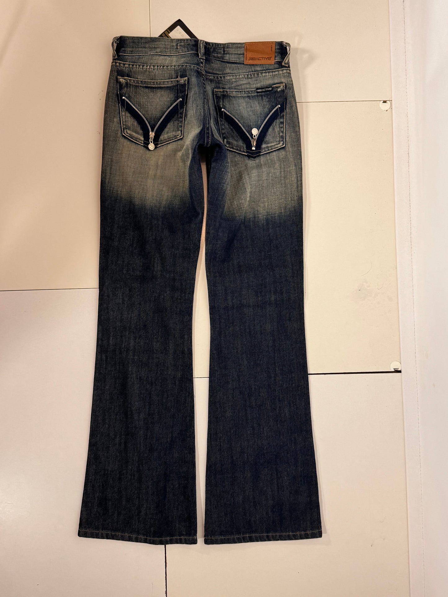 Lågmidjade jeans stl: XXS (W28/L32)