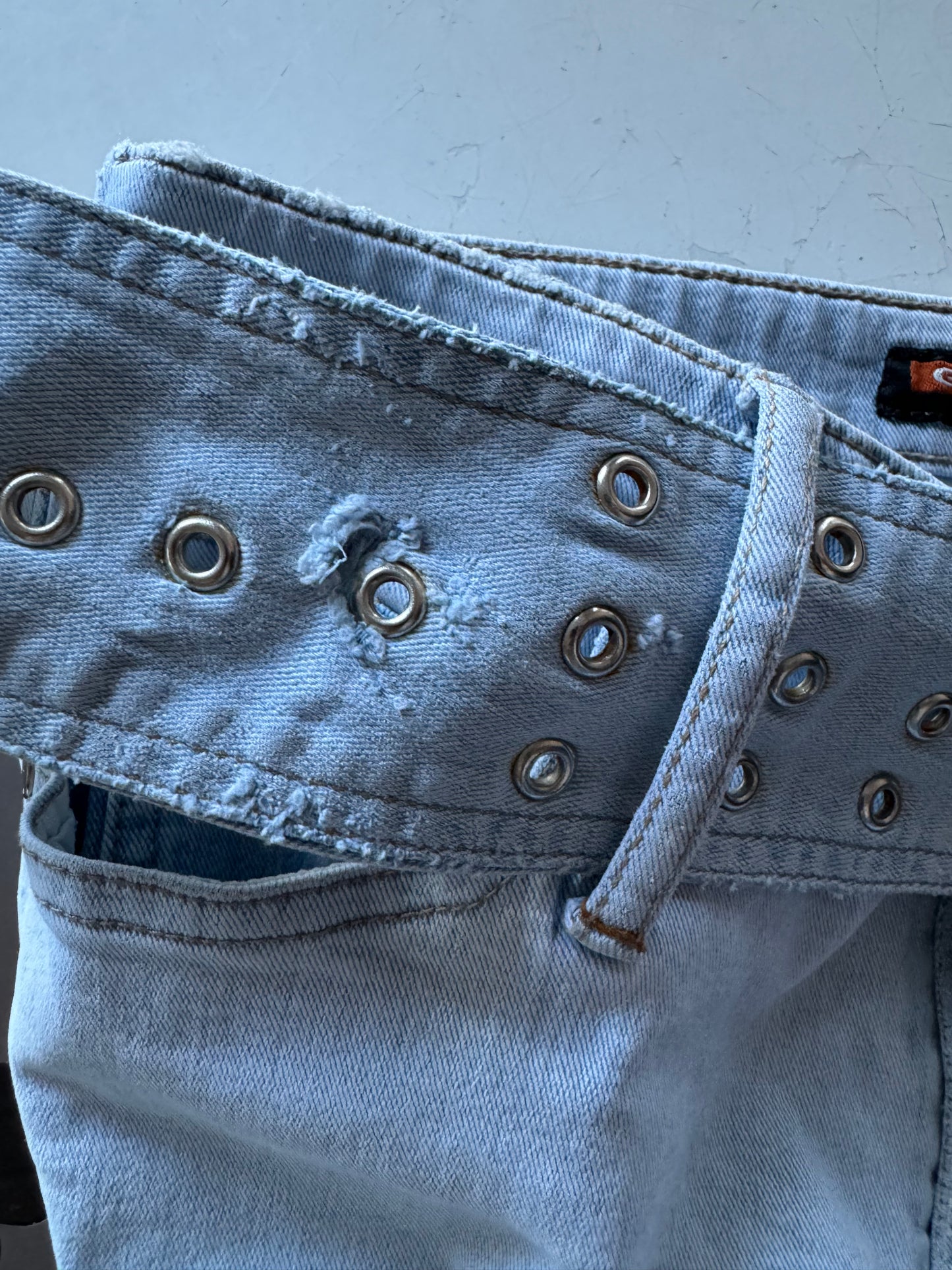 Utsvängda jeans stl: XS/S