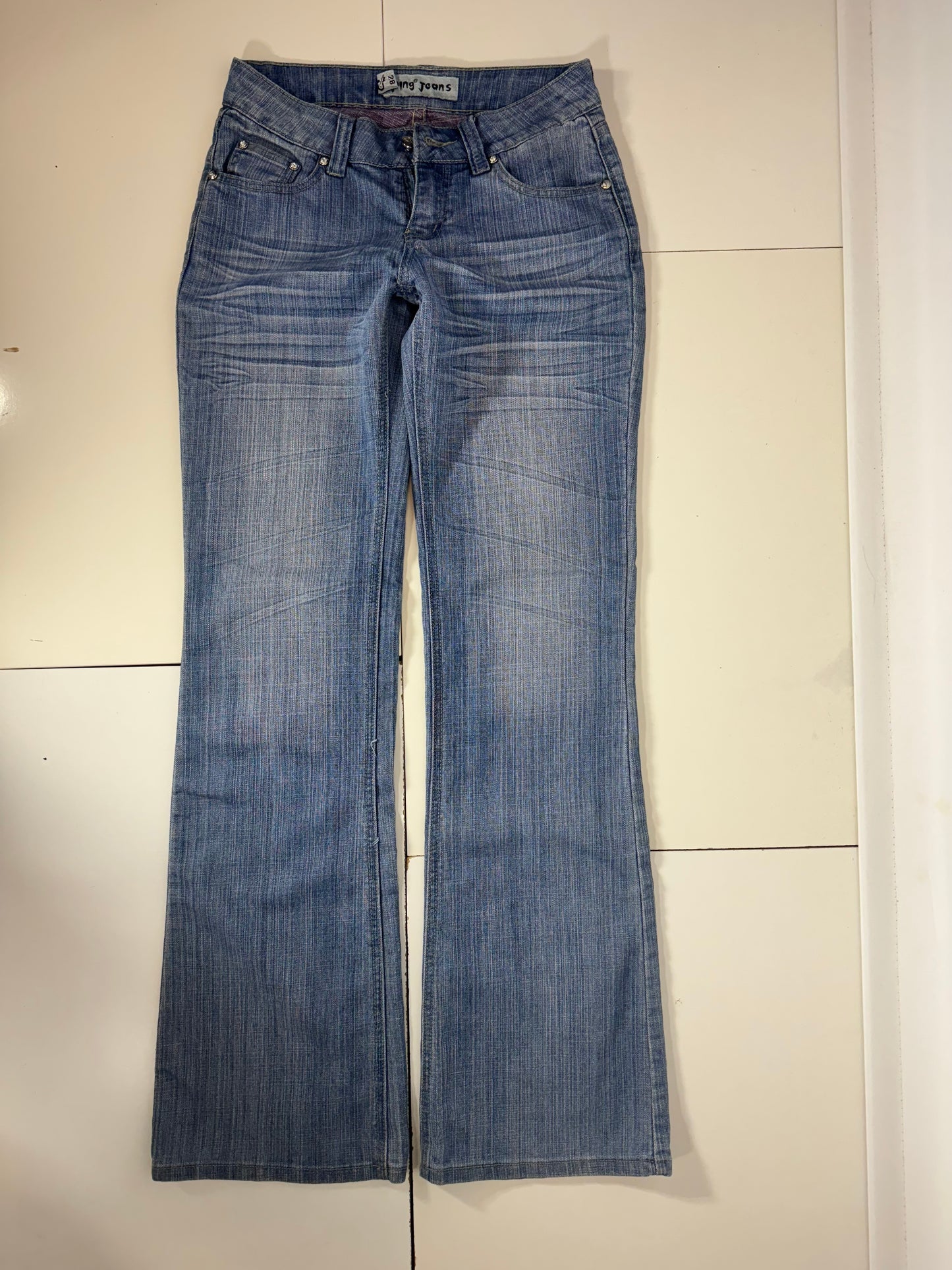 Lågmidjade jeans stl: XS
