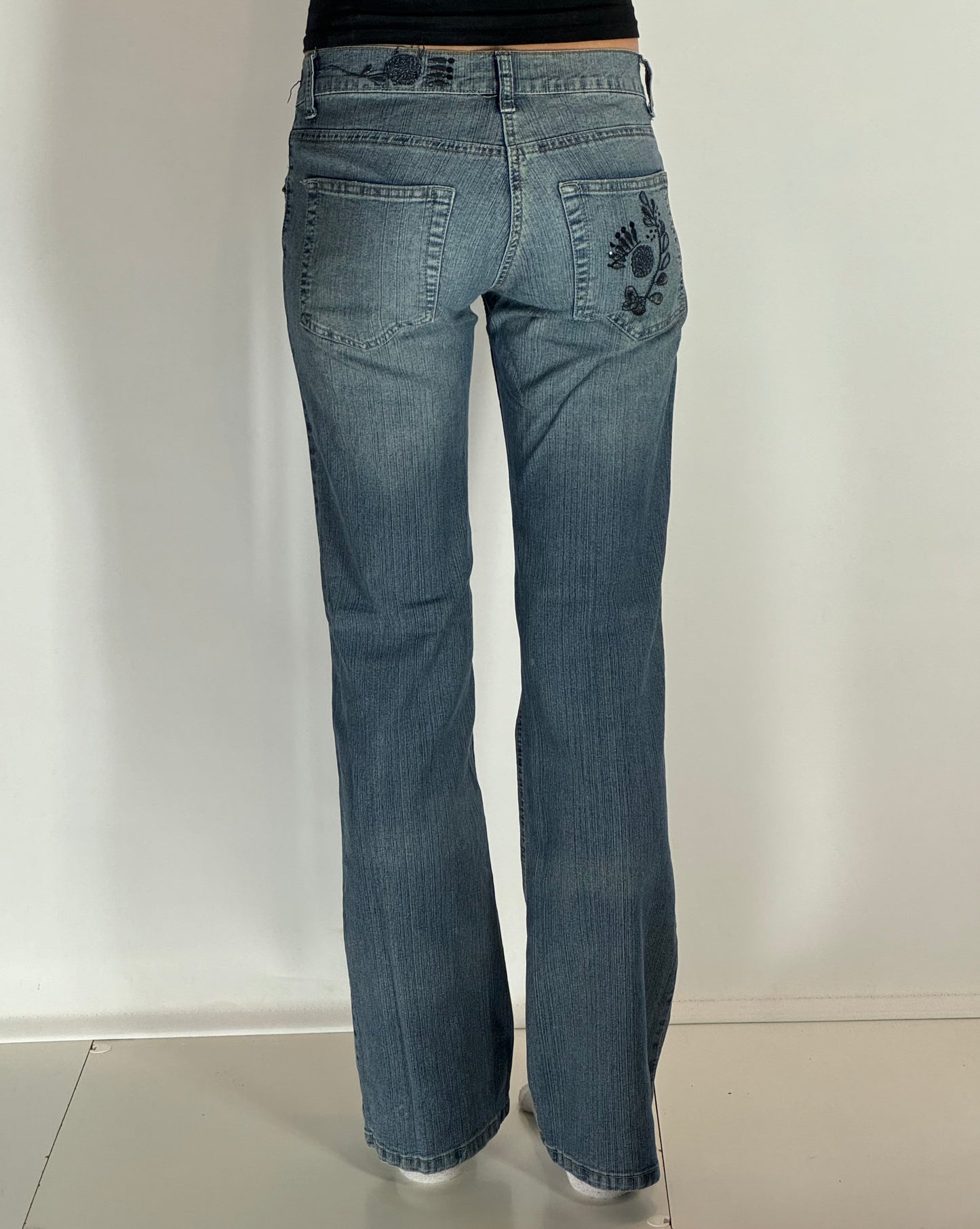 Lågmidjade jeans stl: S