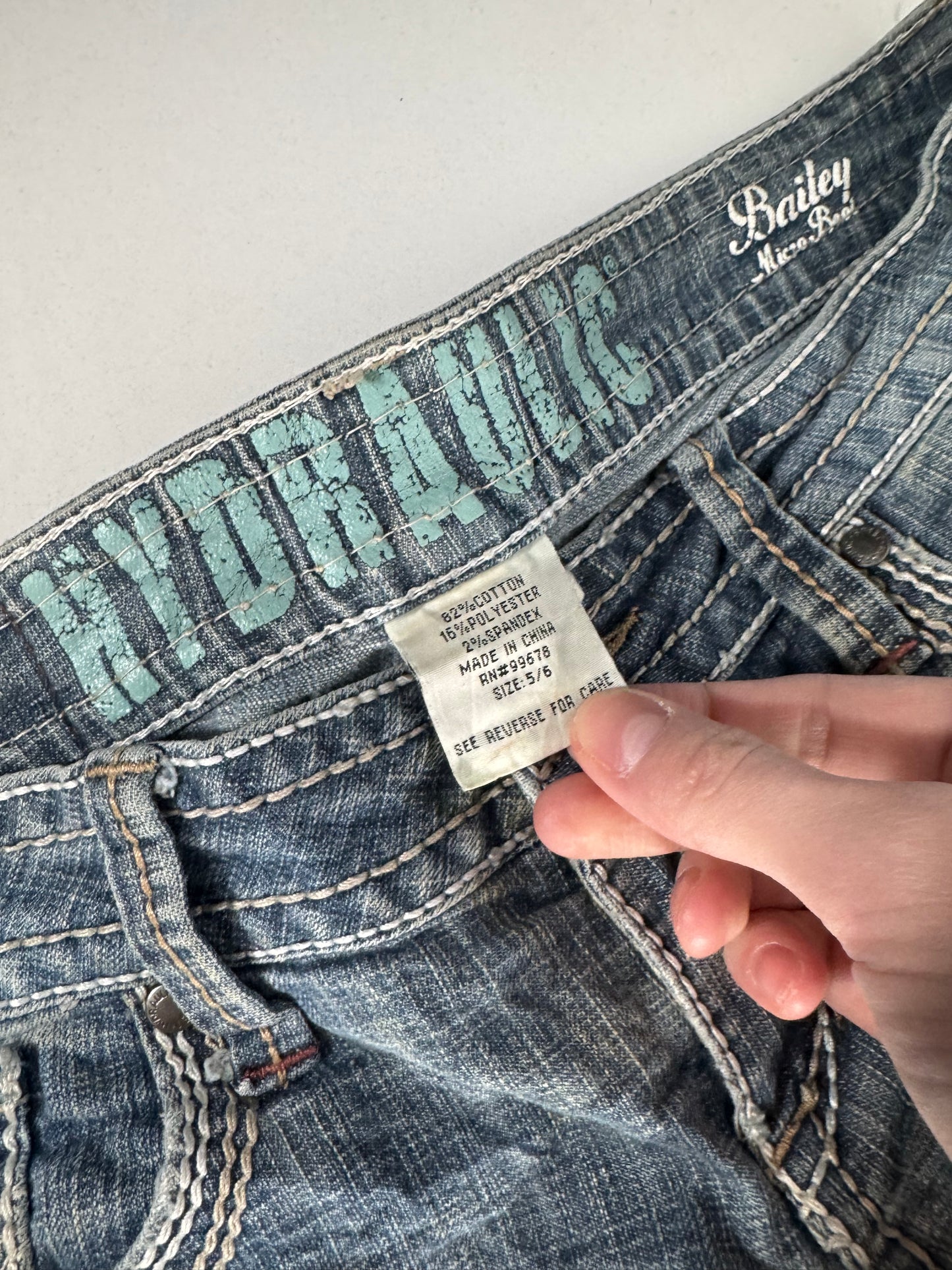 Lågmidjade jeans stl: XS