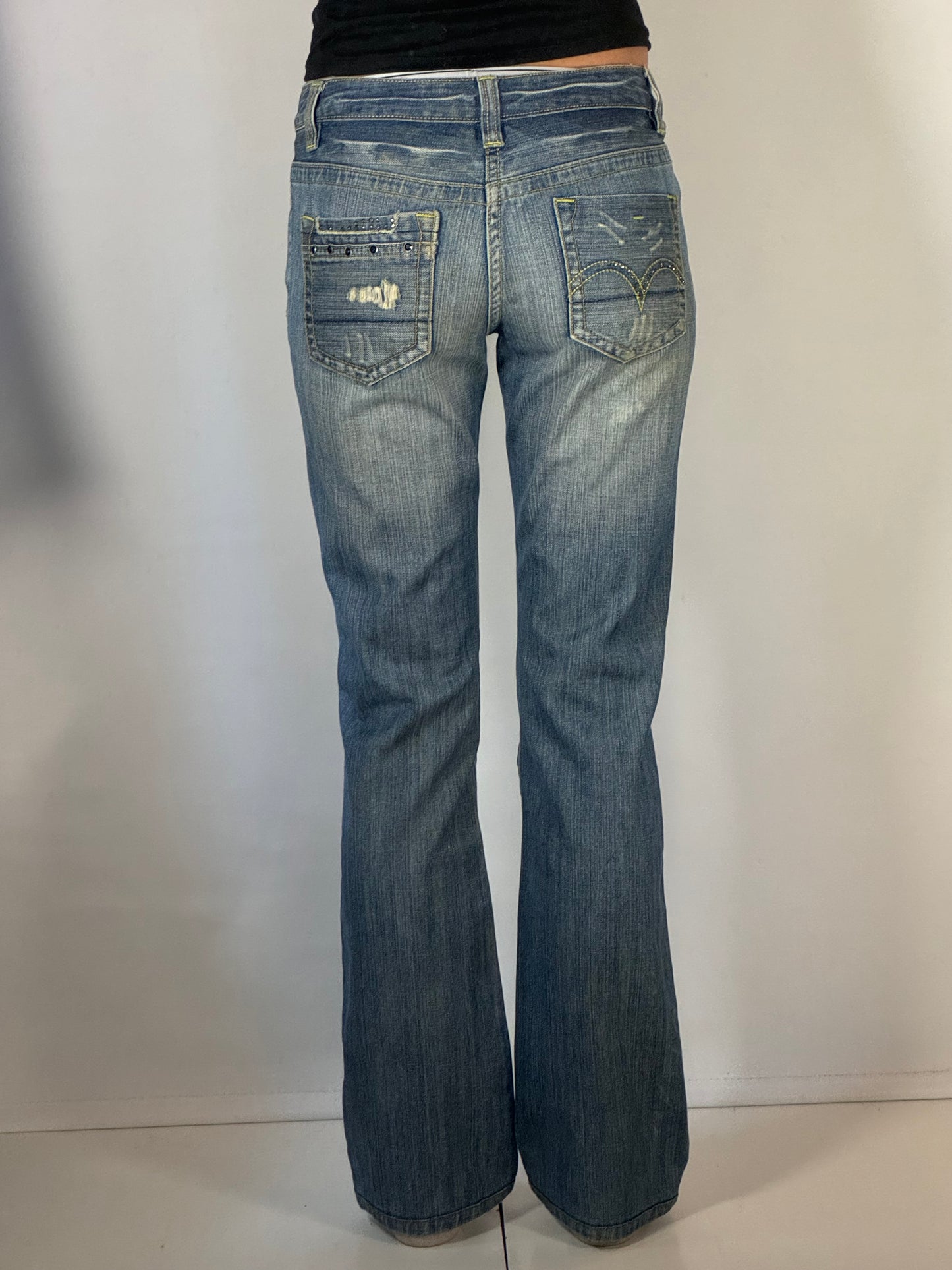 Lågmidjade jeans stl: XS