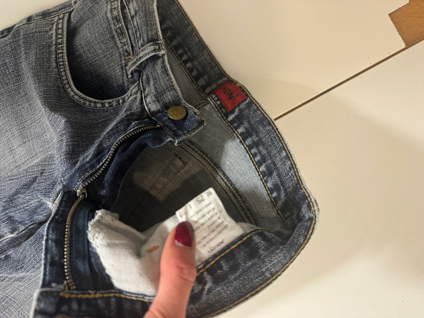 Lågmidjade jeans stl: XXS