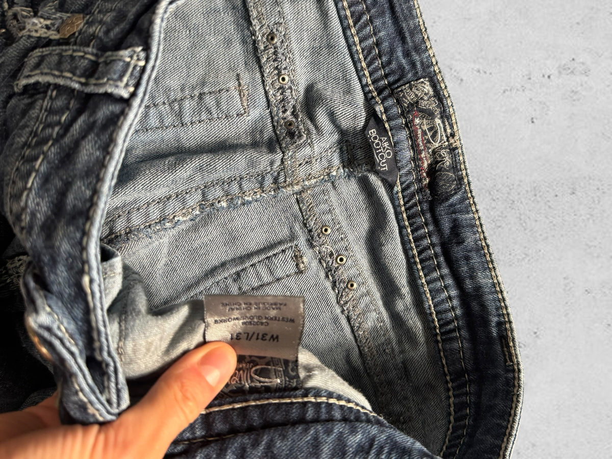 Lågmidjade jeans stl: M