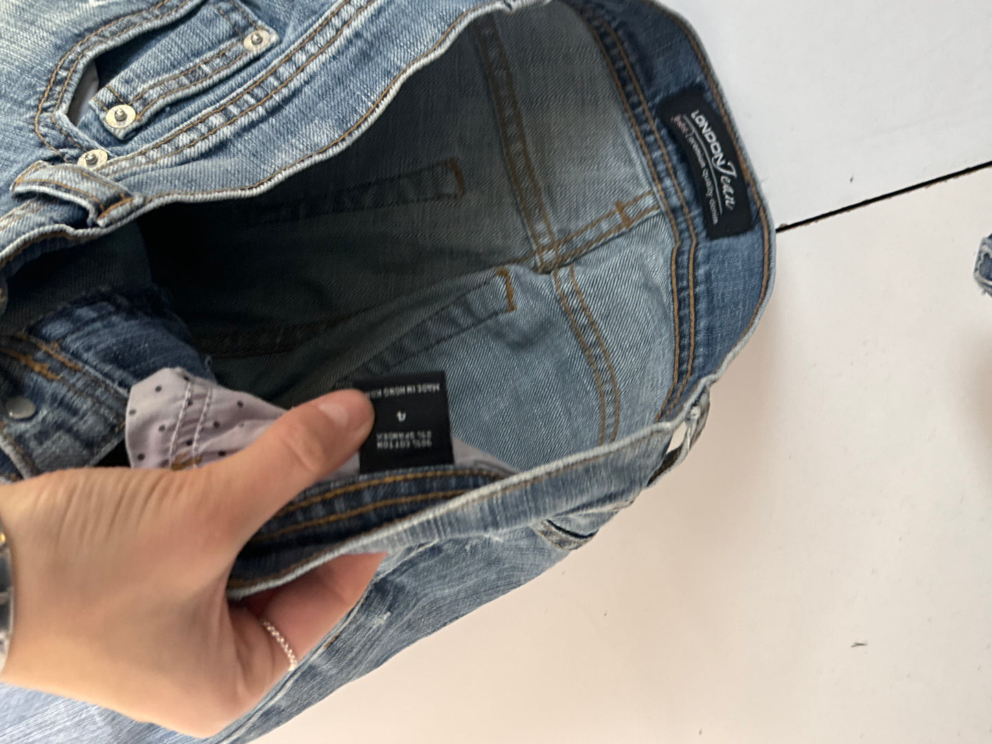Lavtaljede jeans str: XS