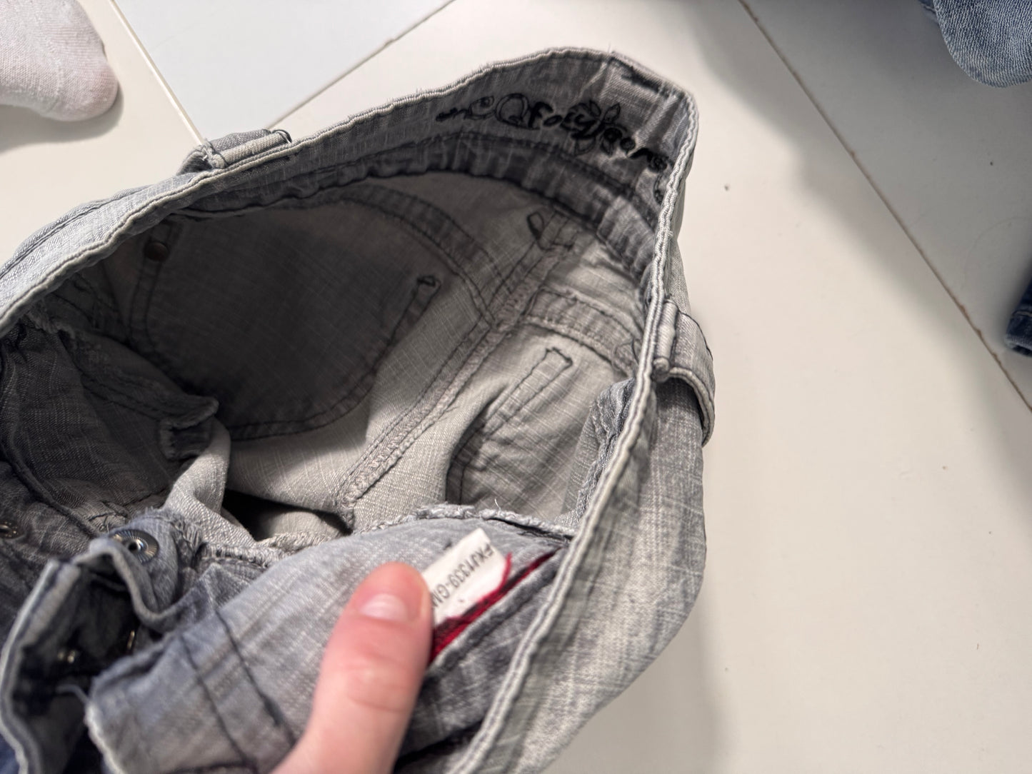 Lågmidjade jeans stl: XS