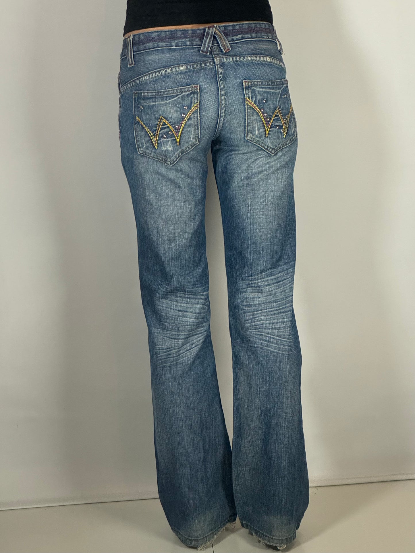 Lågmidjade jeans stl: XS