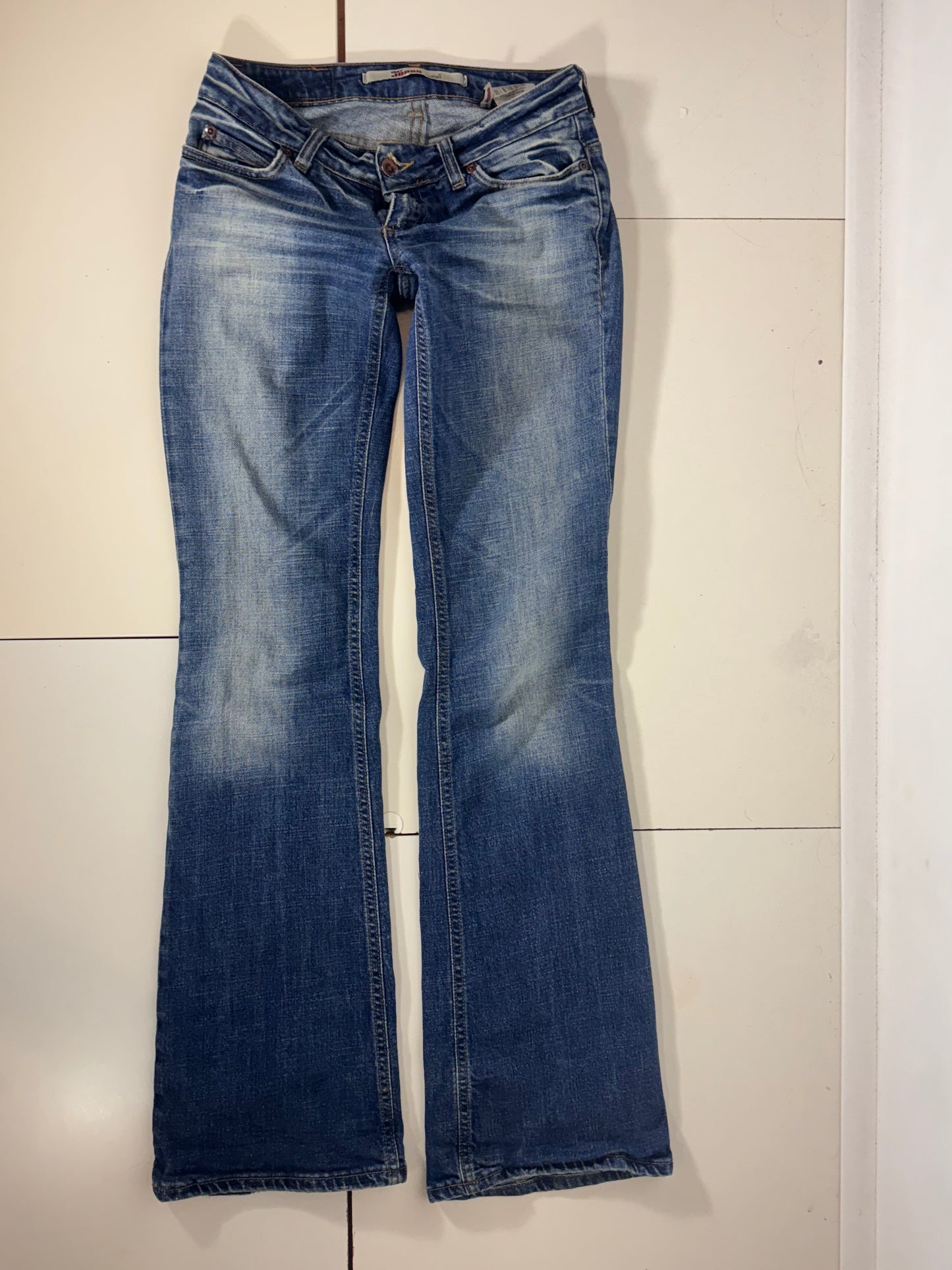 Lågmidjade jeans stl: XS