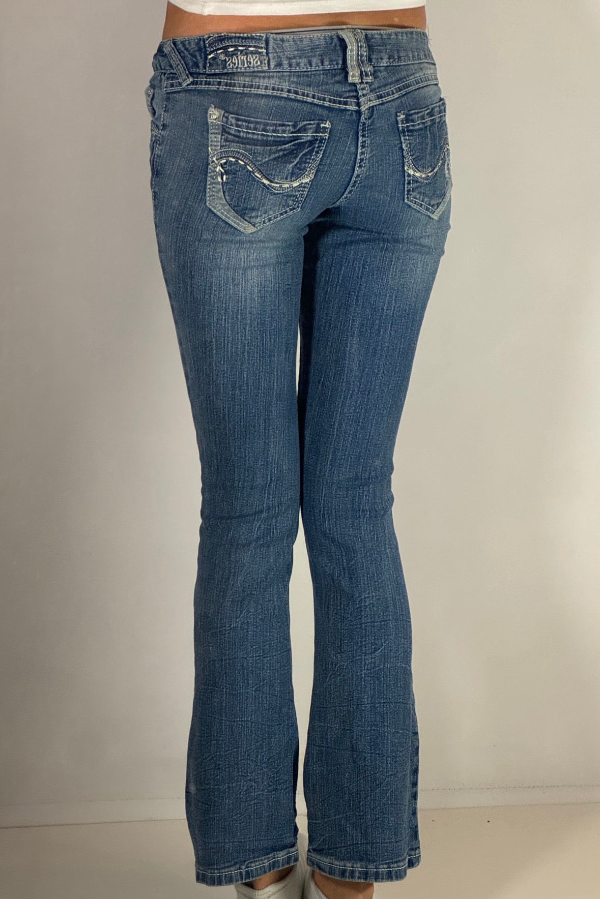 Lågmidjade jeans stl: XS