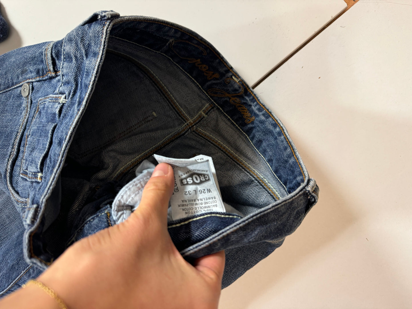 Lågmidjade jeans stl: XXS