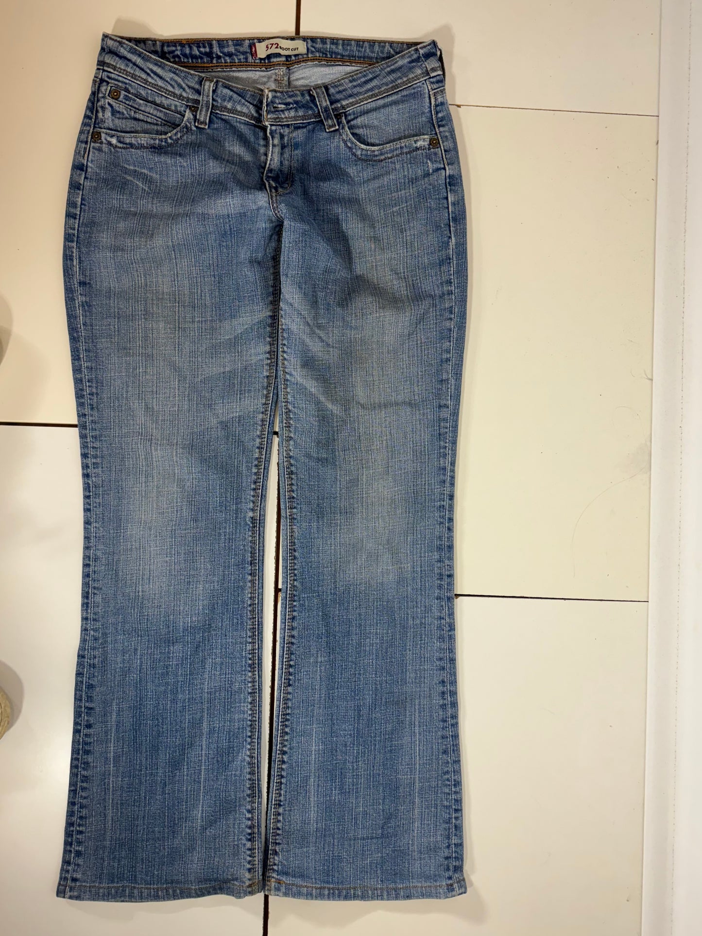 Lågmidjade jeans stl: S