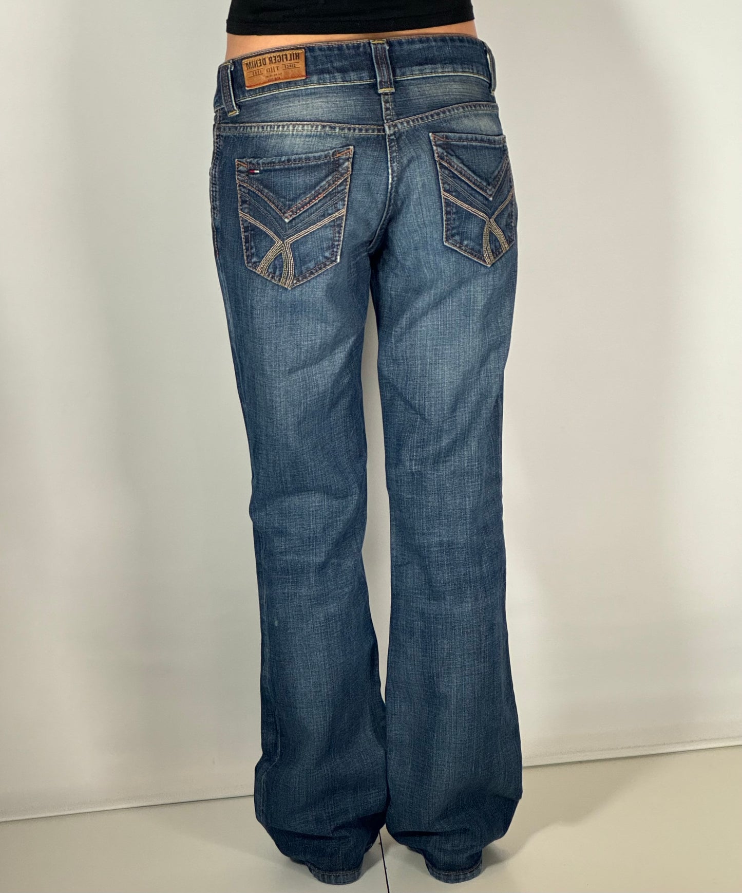 Lågmidjade jeans stl: S/M