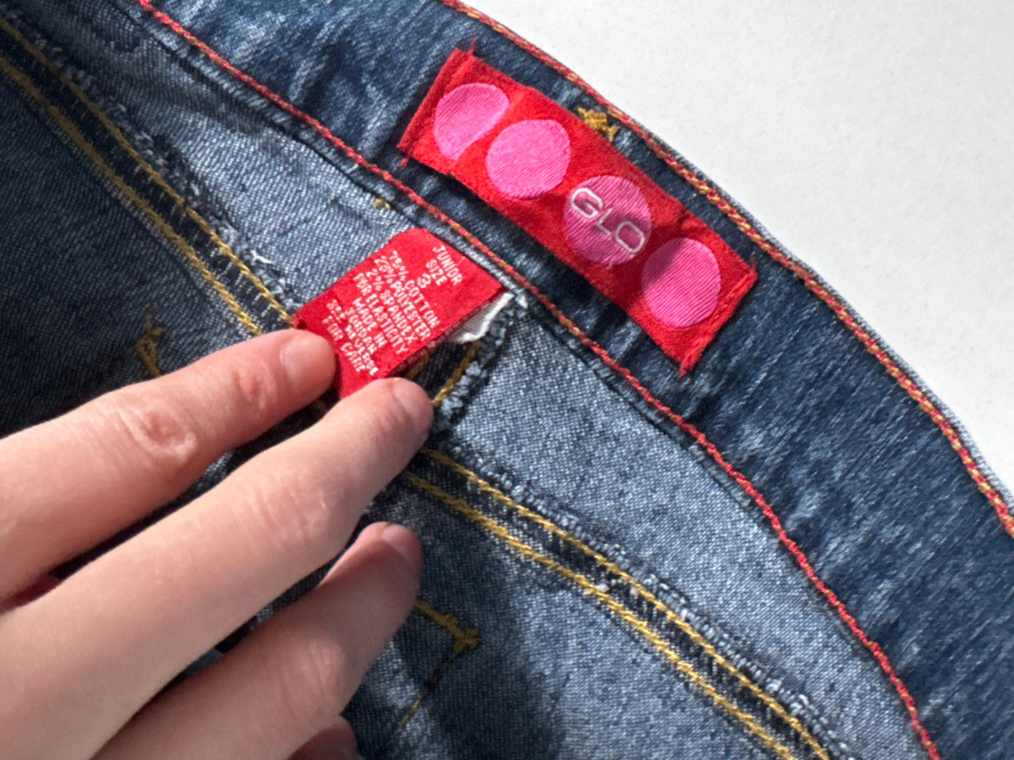 Lågmidjade jeans stl: XS