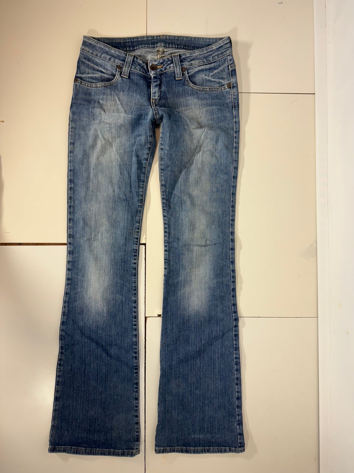 Lågmidjade jeans stl: S