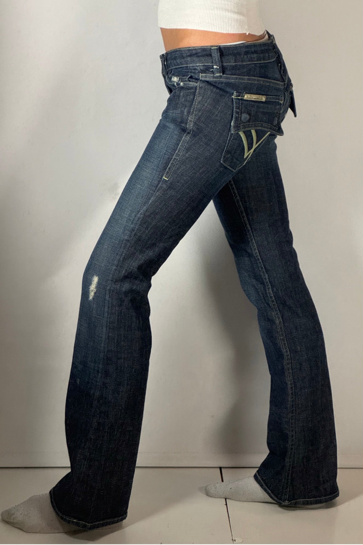 Lågmidjade jeans stl: XS