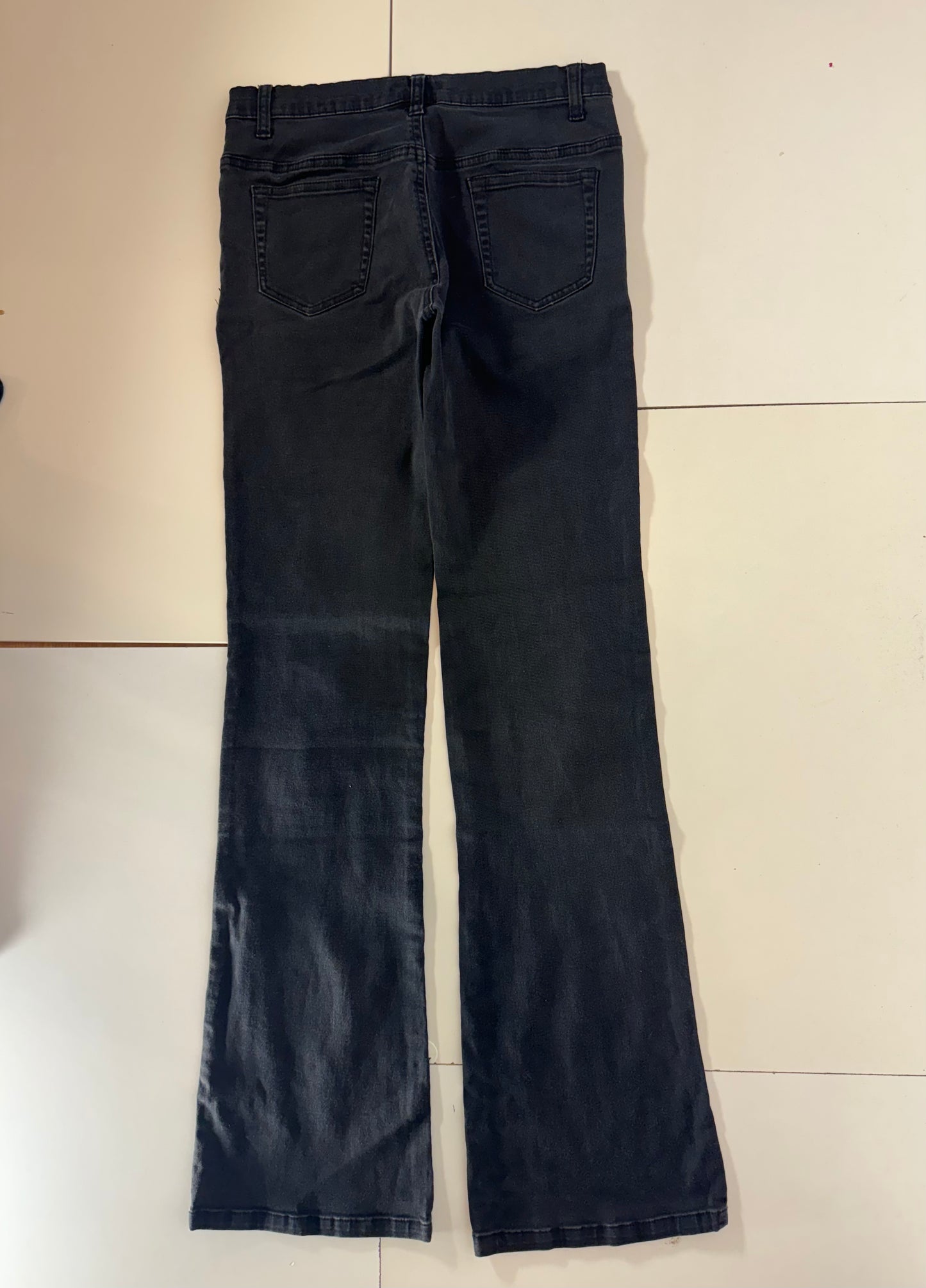 Lågmidjade jeans–stl: XS