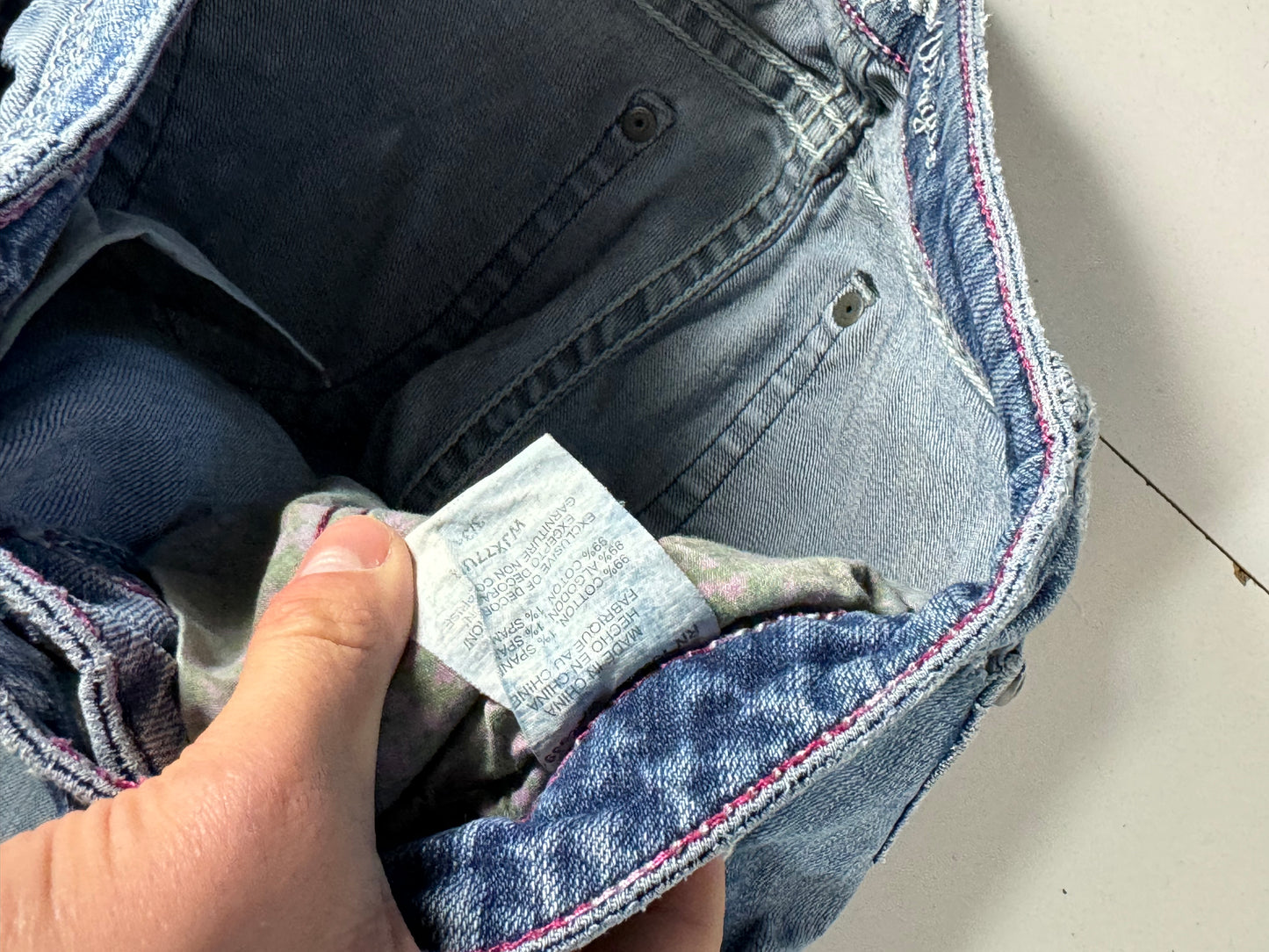 Lågmidjade jeans stl: XS