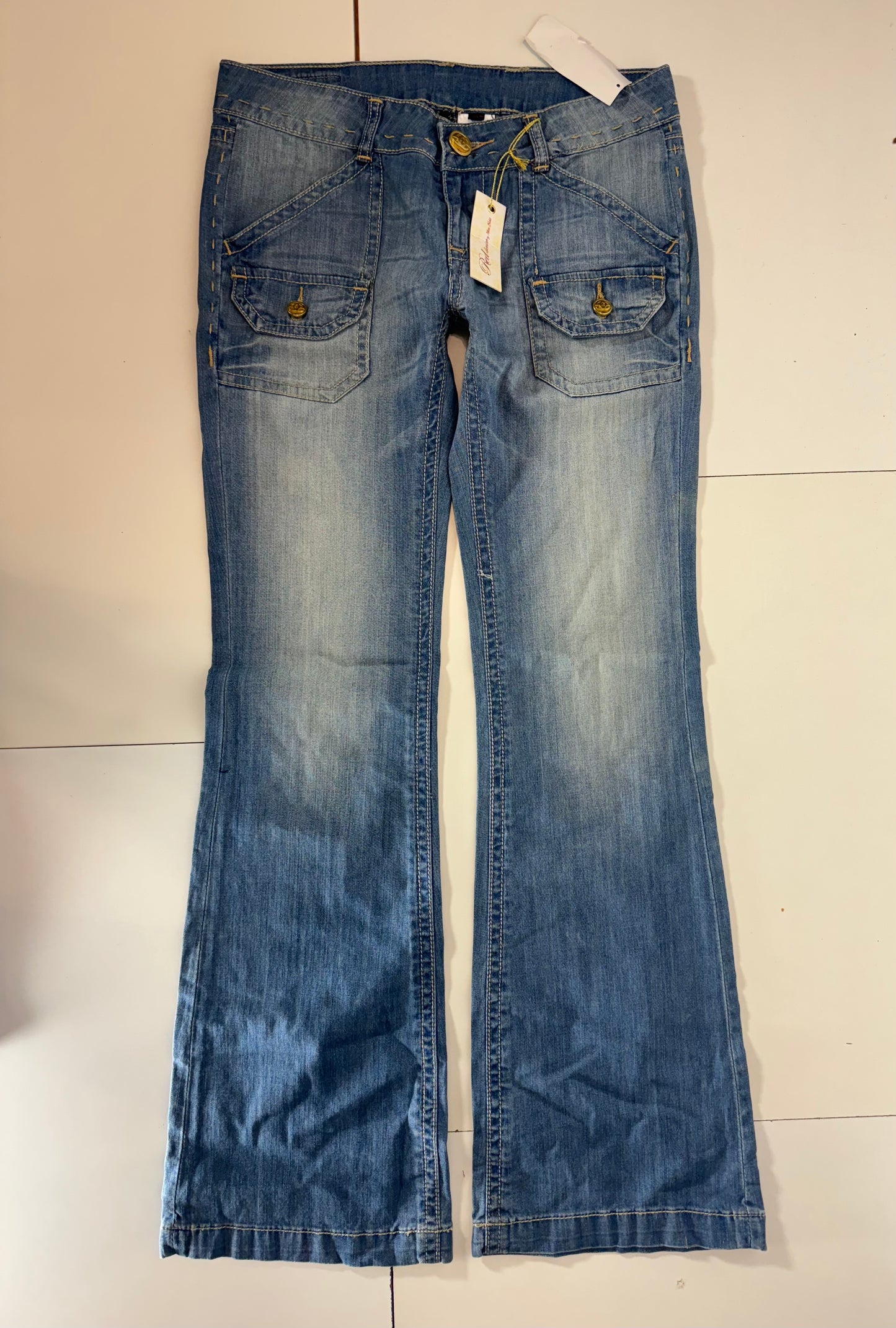 Lågmidjade jeans stl: S