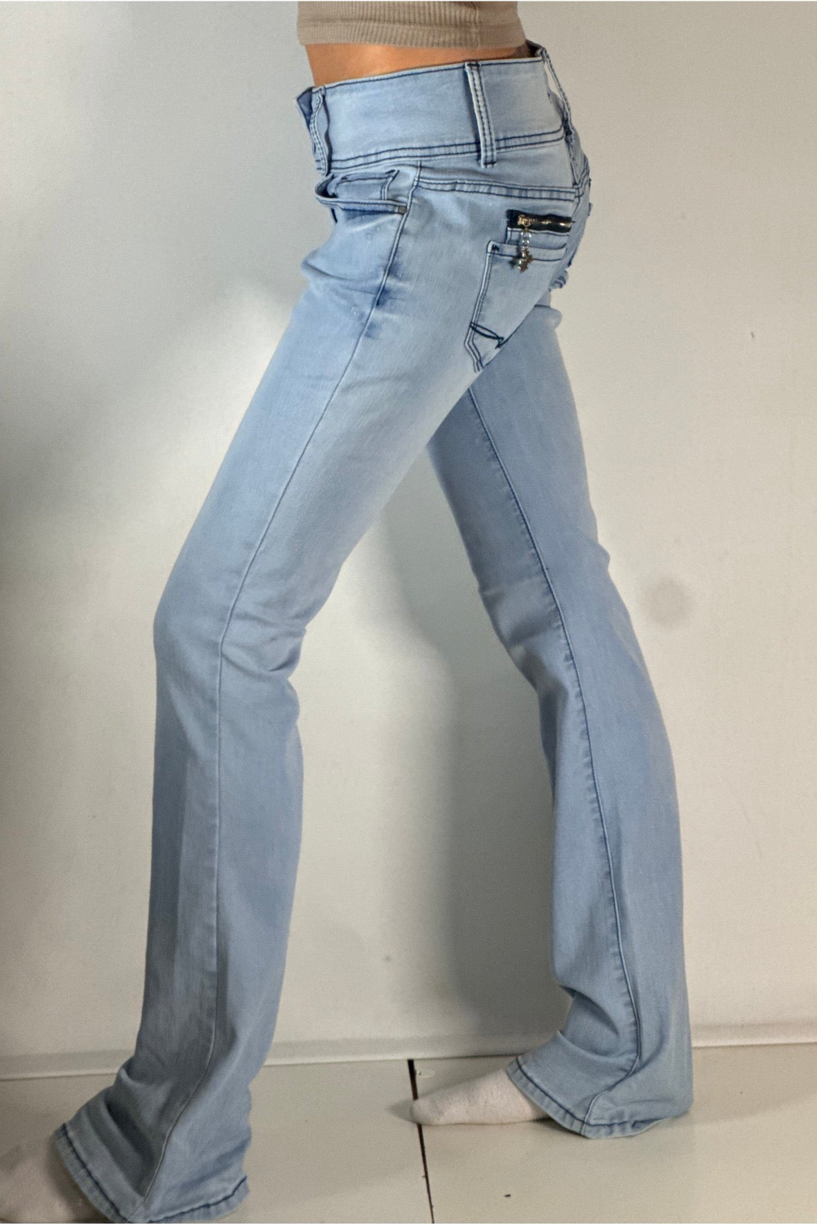 Lågmidjade jeans stl: S