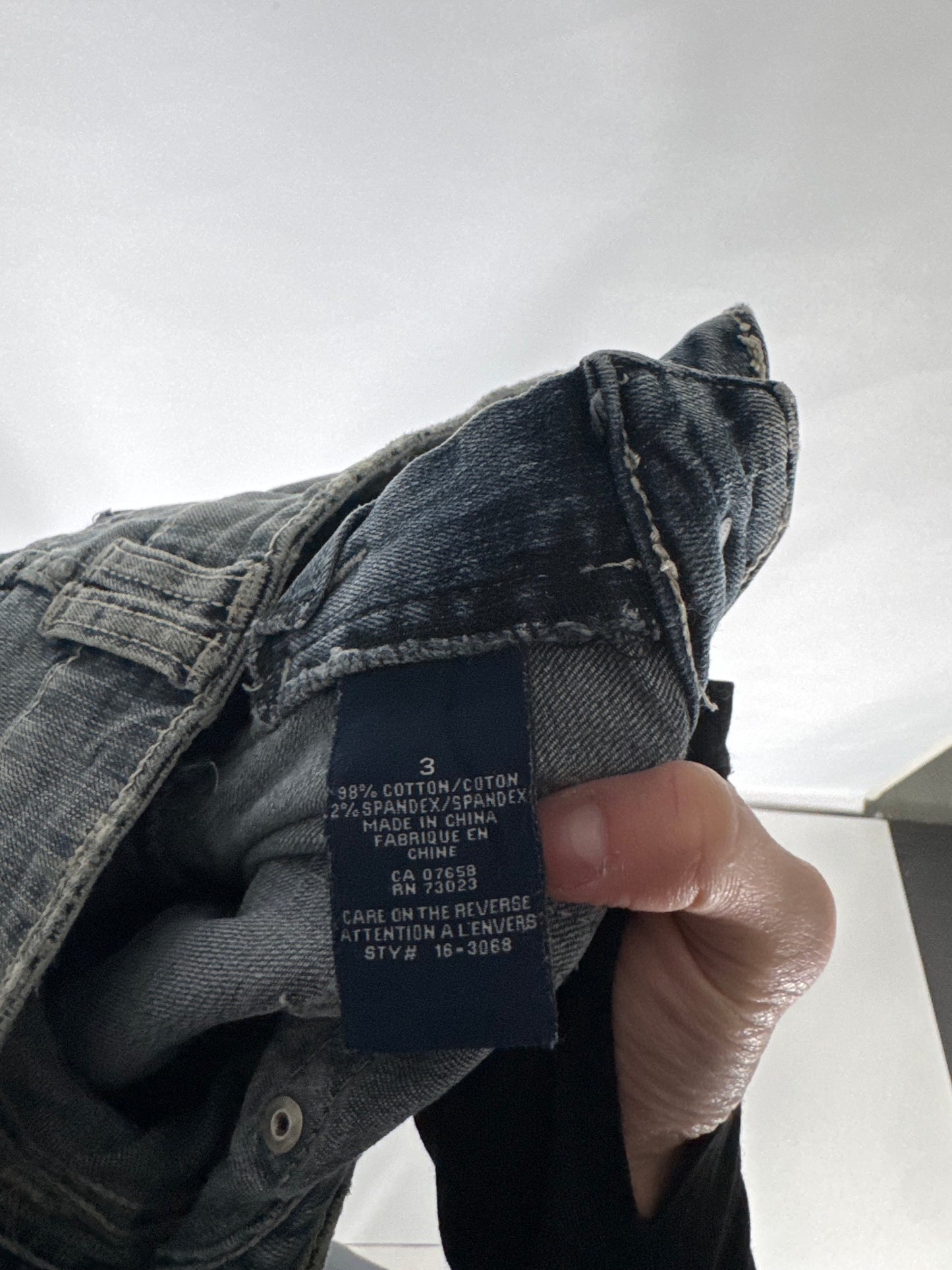 Lågmidjade jeans stl: XS