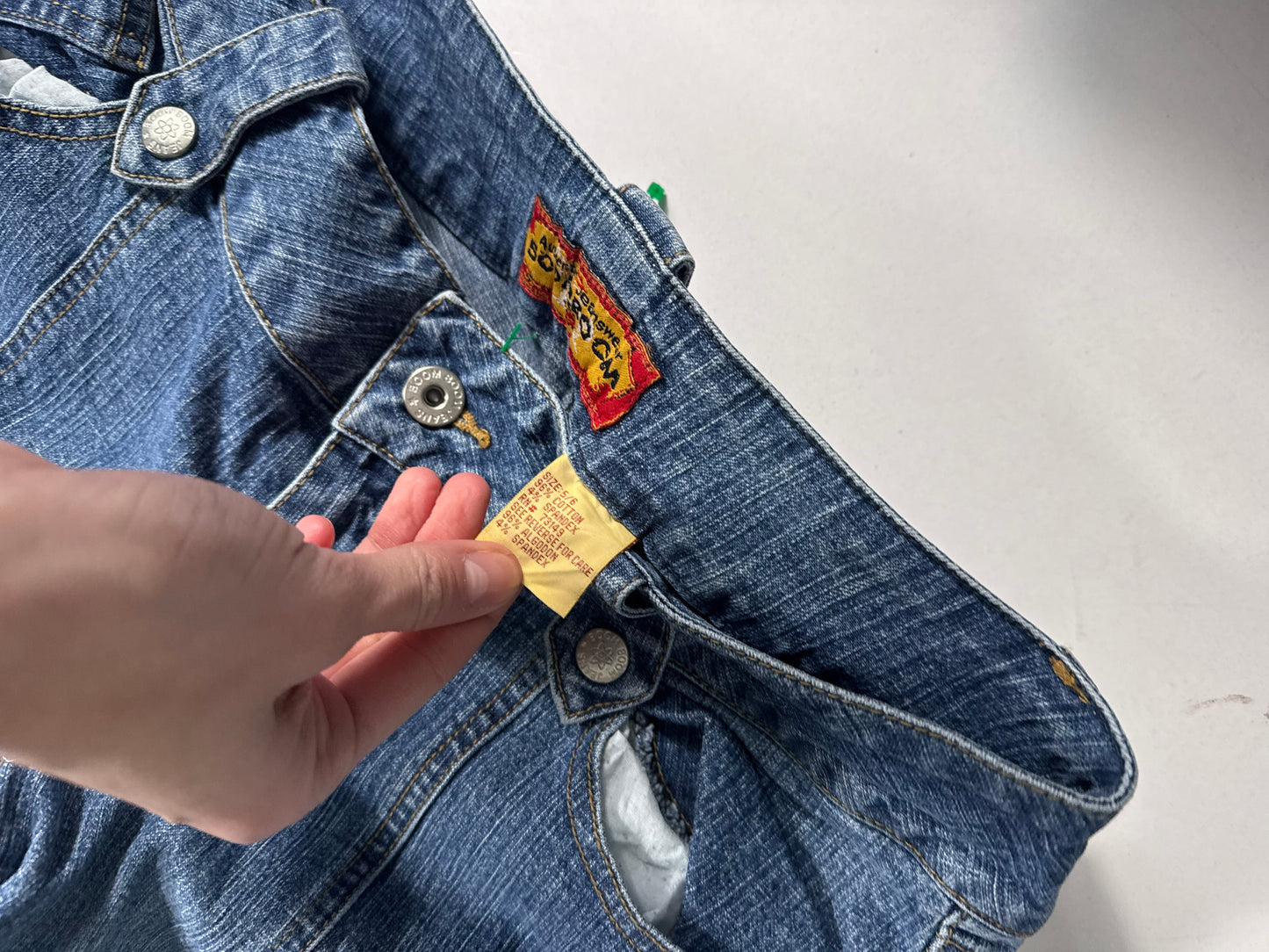 Lågmidjade jeans stl: XS