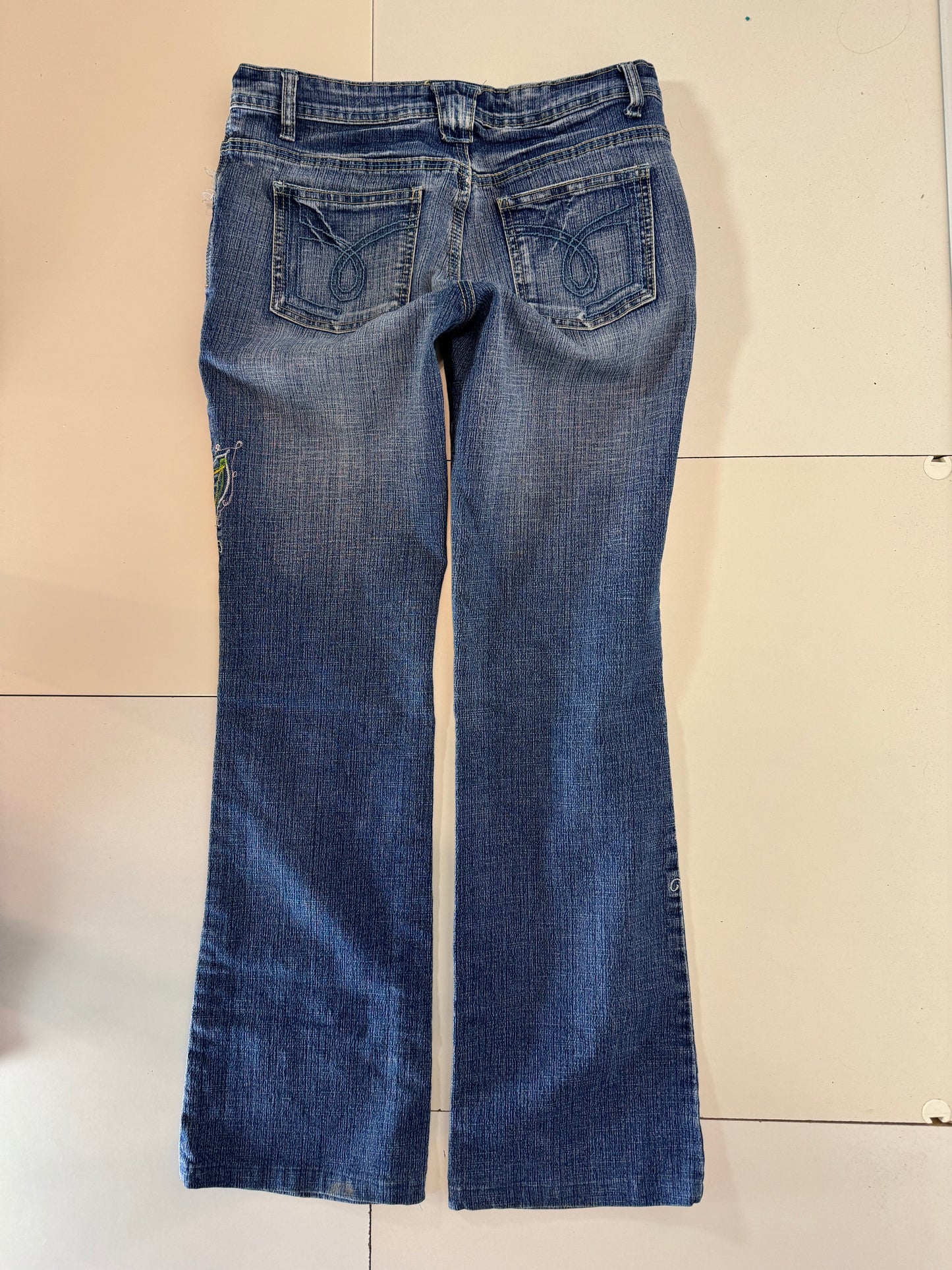 Lågmidjade jeans stl: S