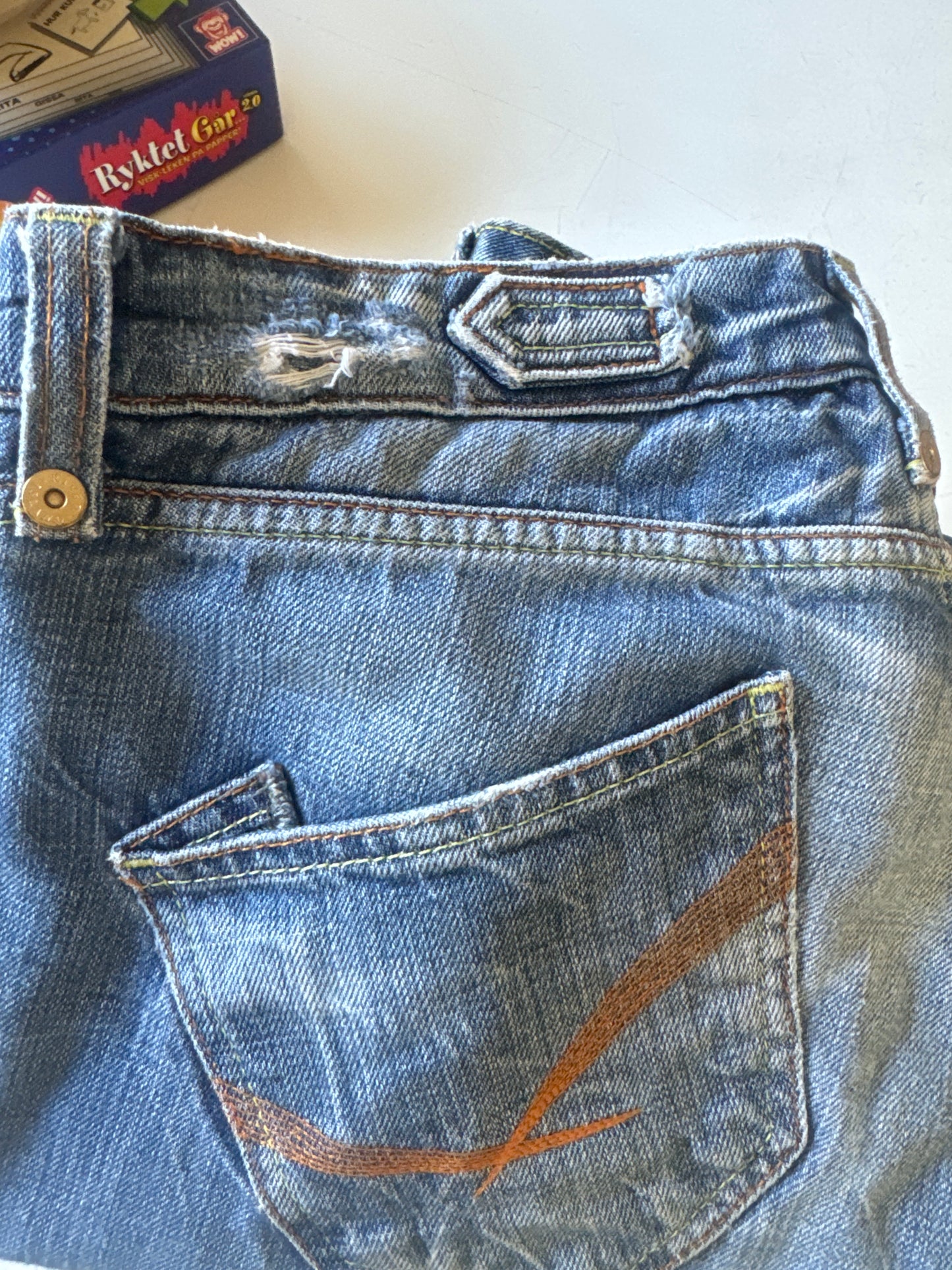 Lågmidjade jeans stl: L