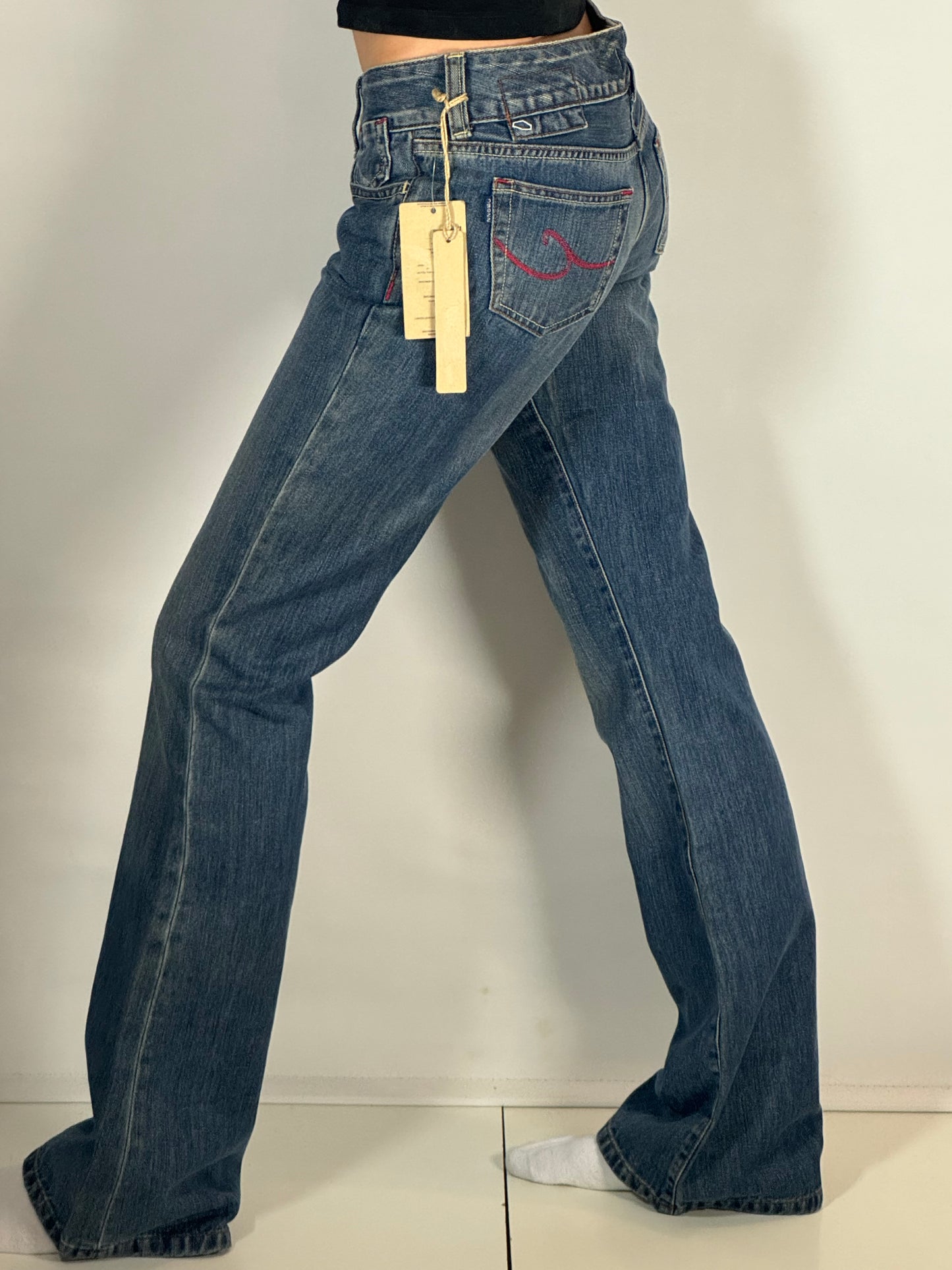 Lågmidjade jeans stl: S