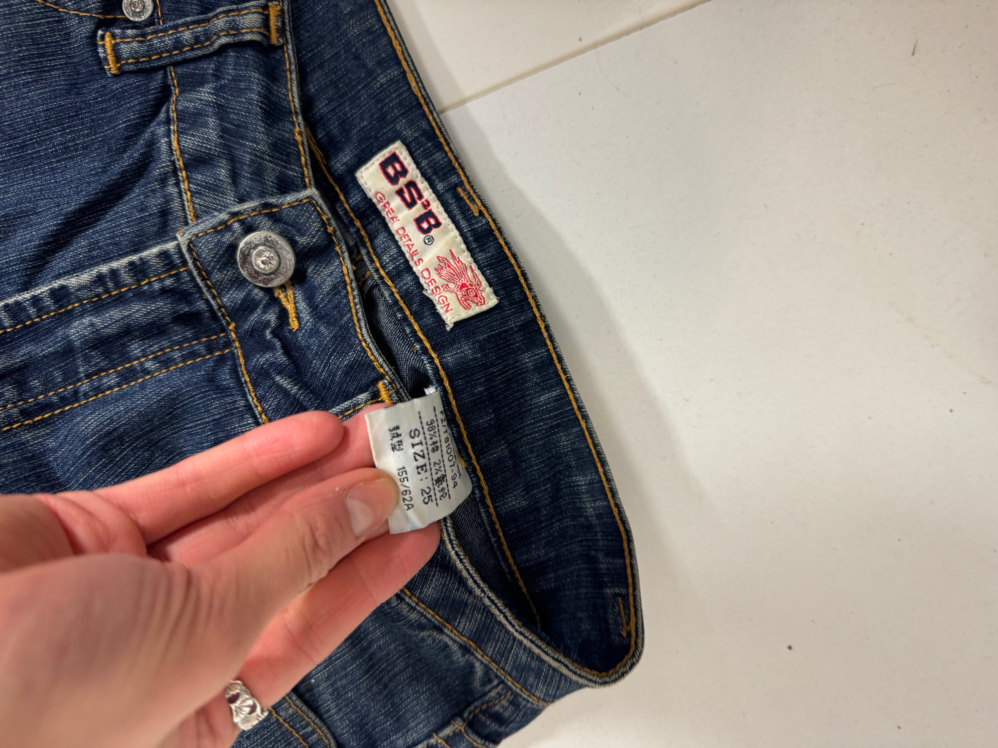 Lågmidjade jeans stl: XXS