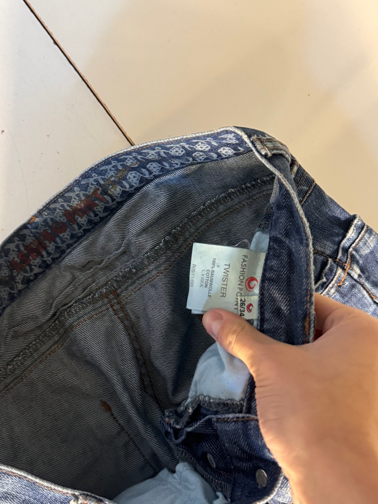 Lavtaljede jeans str: XS