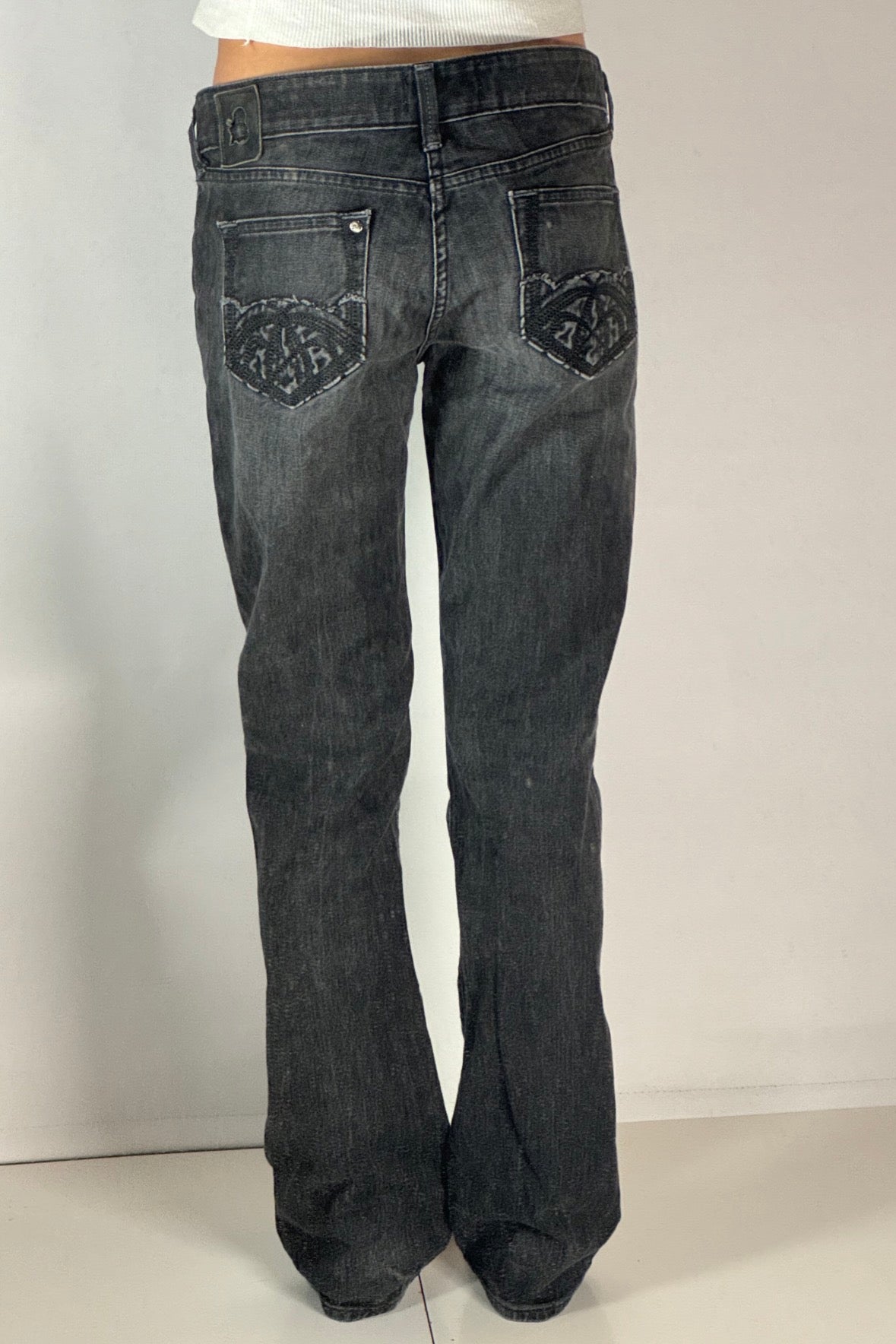 Lågmidjade jeans stl: S/M
