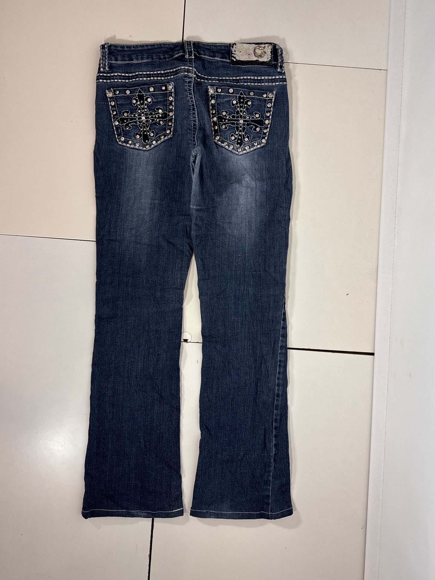 Lågmidjade jeans stl: XS