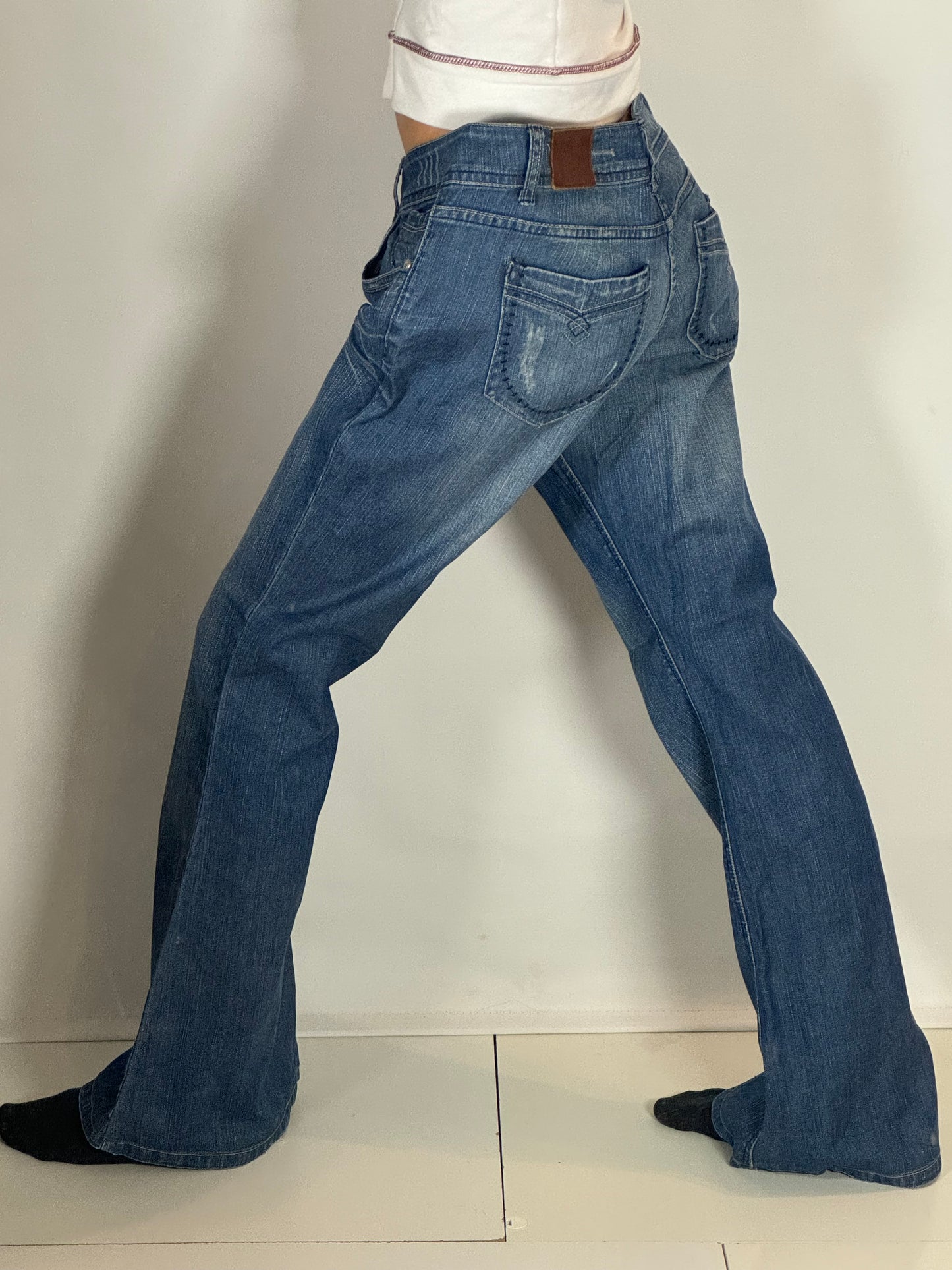 Lågmidjade jeans stl: