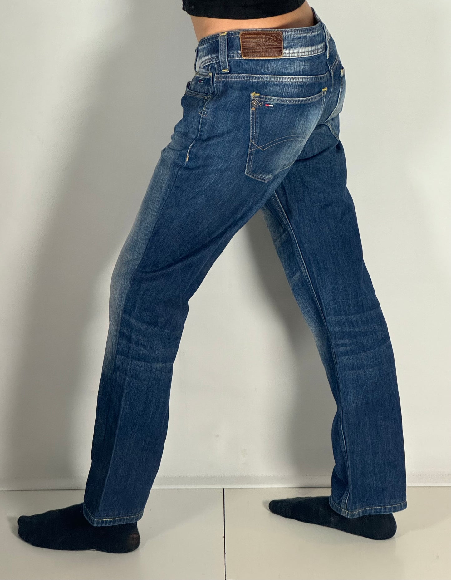 Lågmidjade jeans stl: S/M