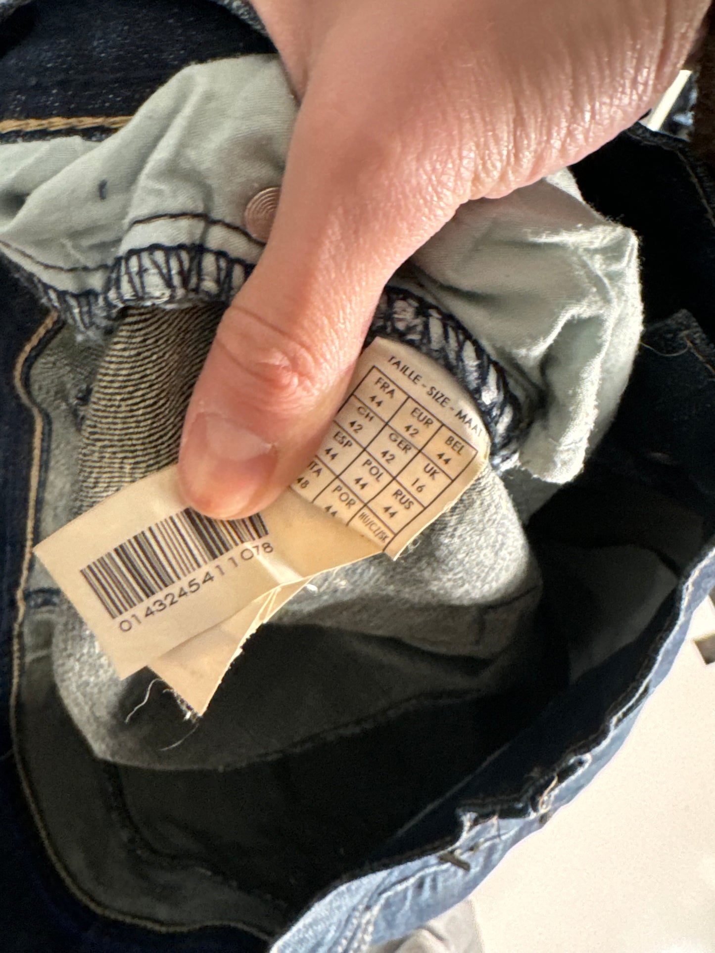 Lågmidjade jeans stl: L