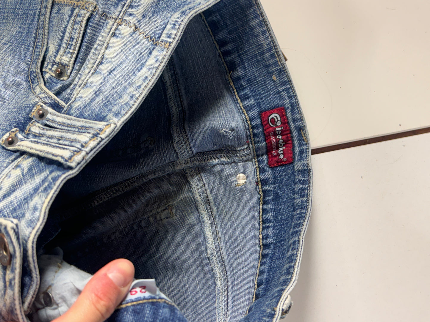 Lågmidjade jeans stl: XS