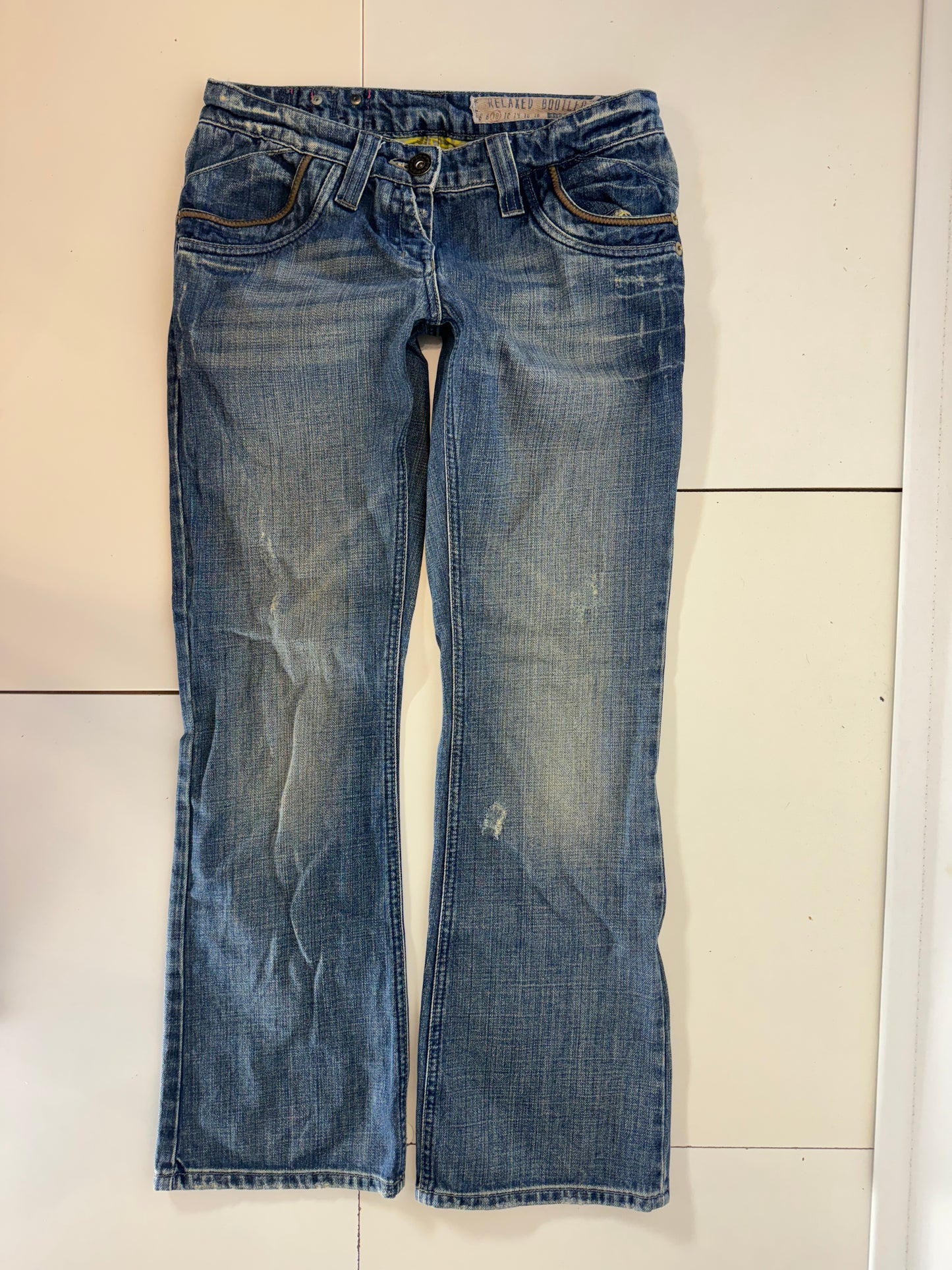 Lågmidjade jeans stl: S